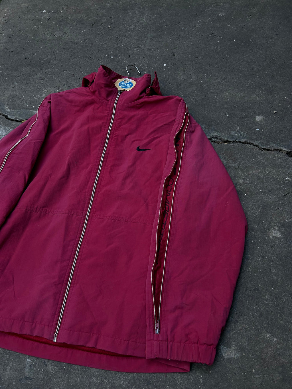 Campera Nike Vintage Rompeviento Original
