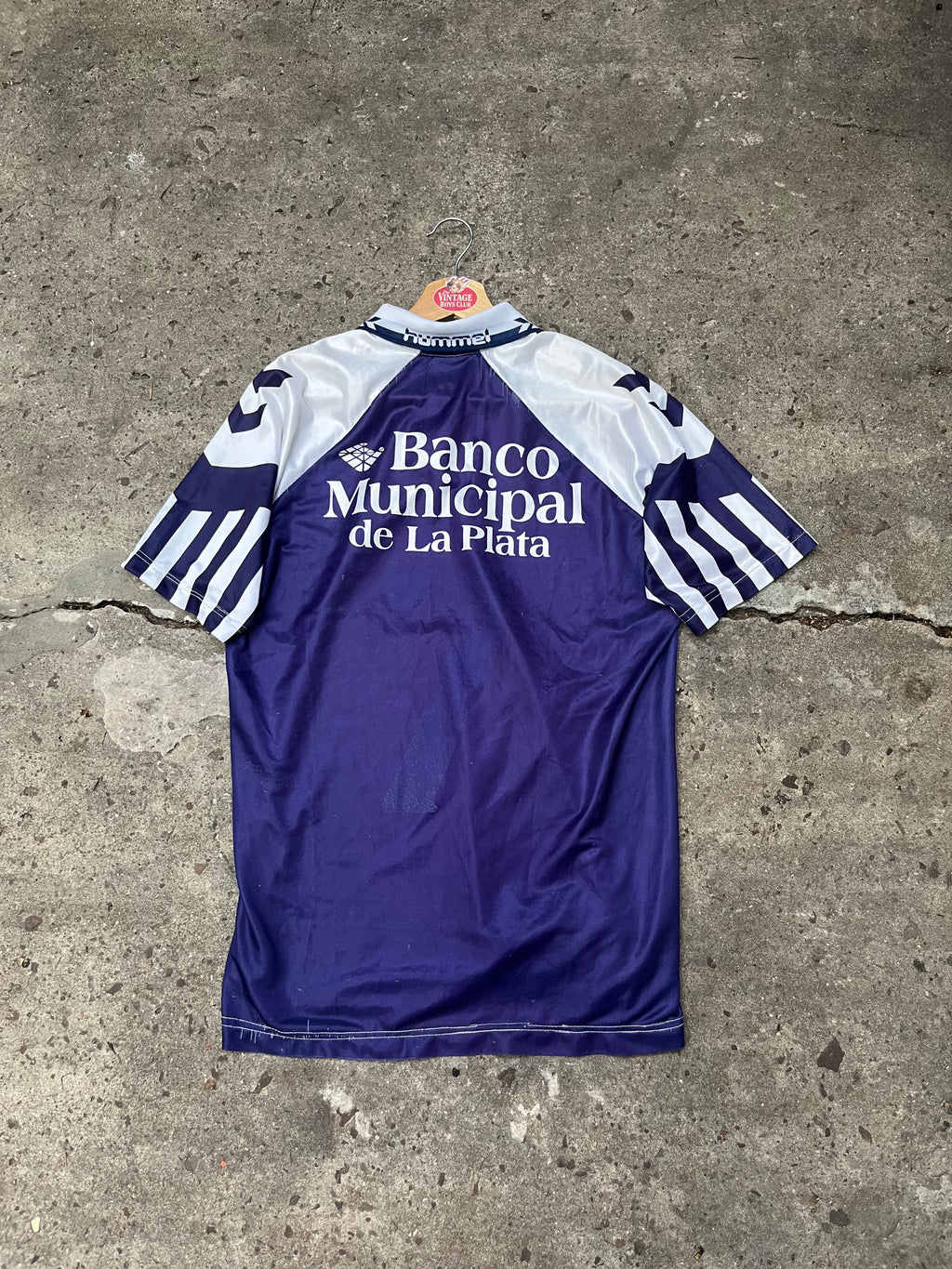 Camiseta Gimnasia Hummel 1996 Suplente Original
