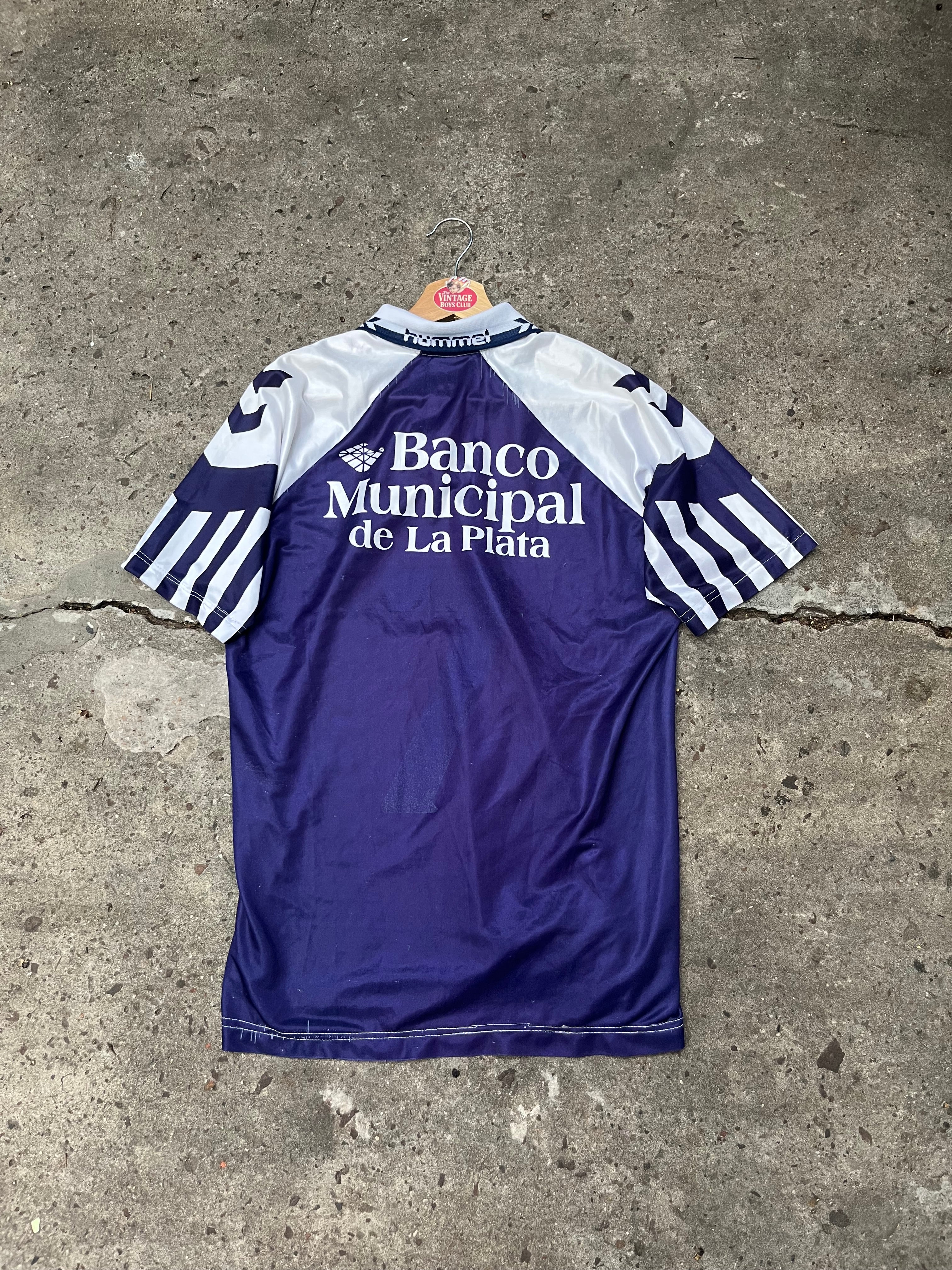 Camiseta Gimnasia Hummel 1996 Suplente Original