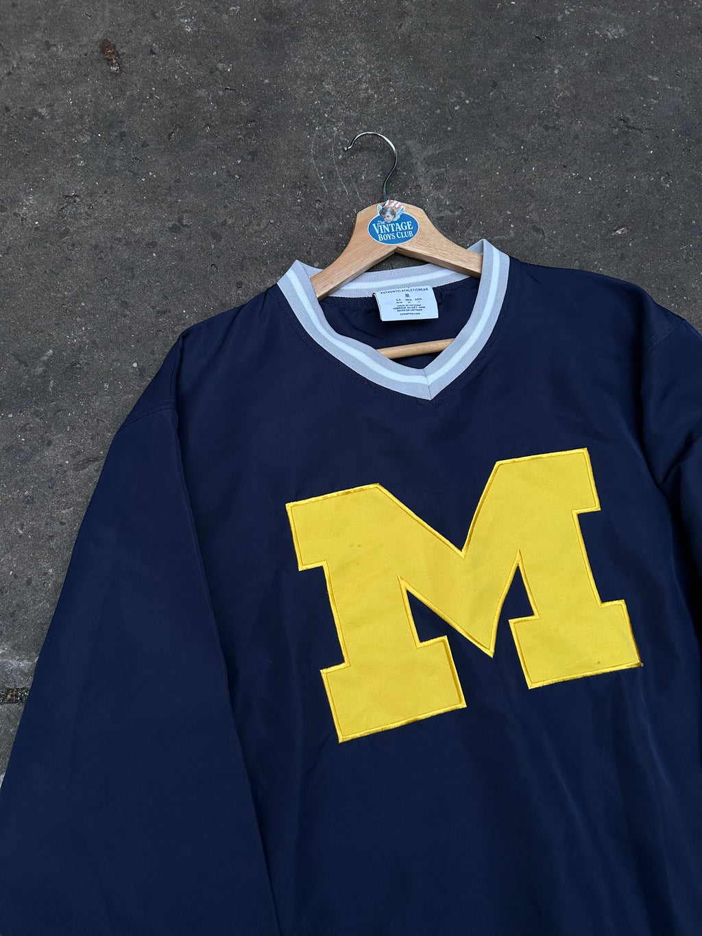 Buzo Michigan Champions Rompeviento 90s Original
