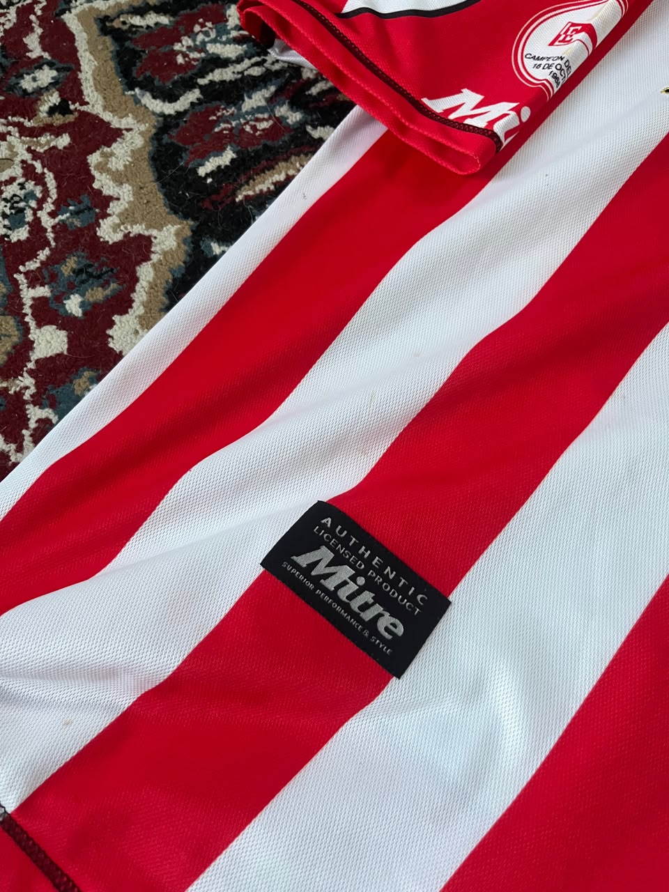 Camiseta Estudiantes Mitre de Juego de Carrusca