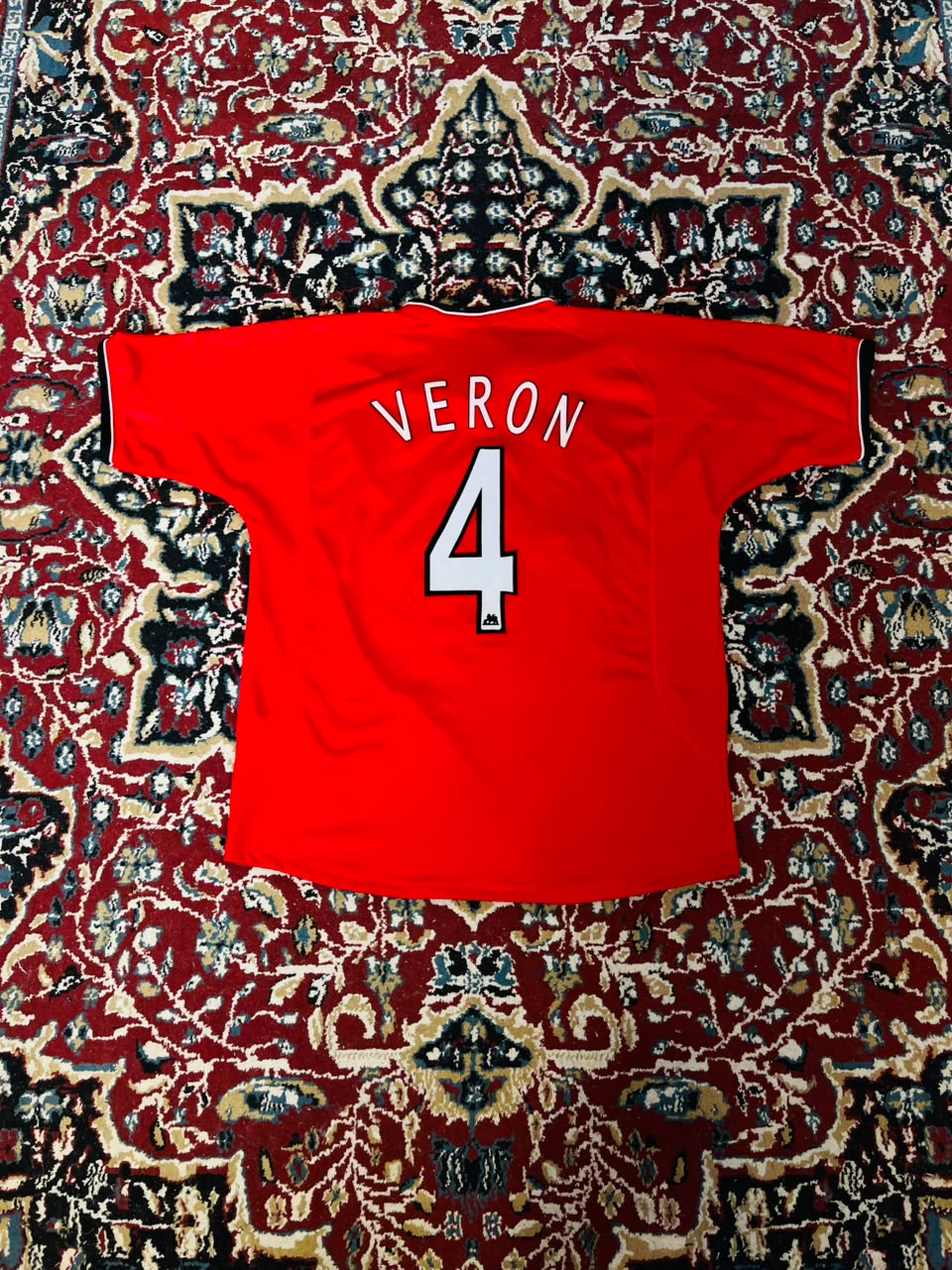 Camiseta Manchester United 2002 de Verón Original