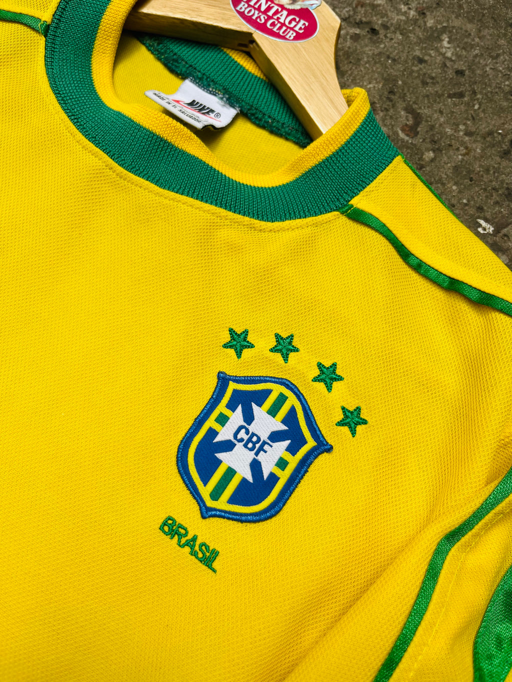 Camiseta Brasil 98’ Titular Original