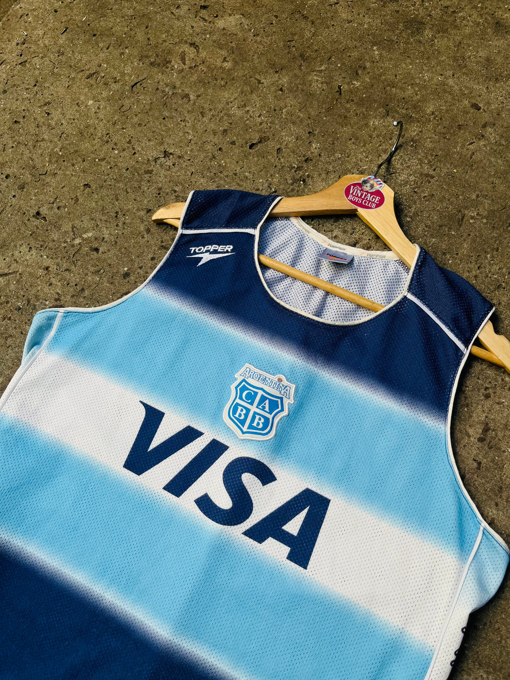 Camiseta Argentina Básquet 2006 Suplente Original