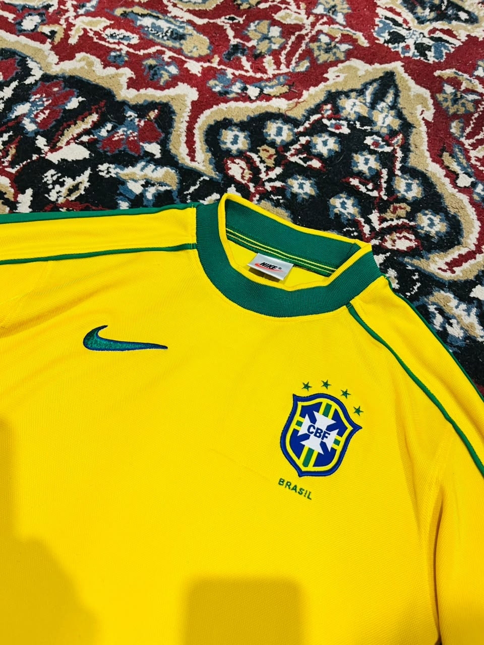 Camiseta Brasil 98' Nike Original