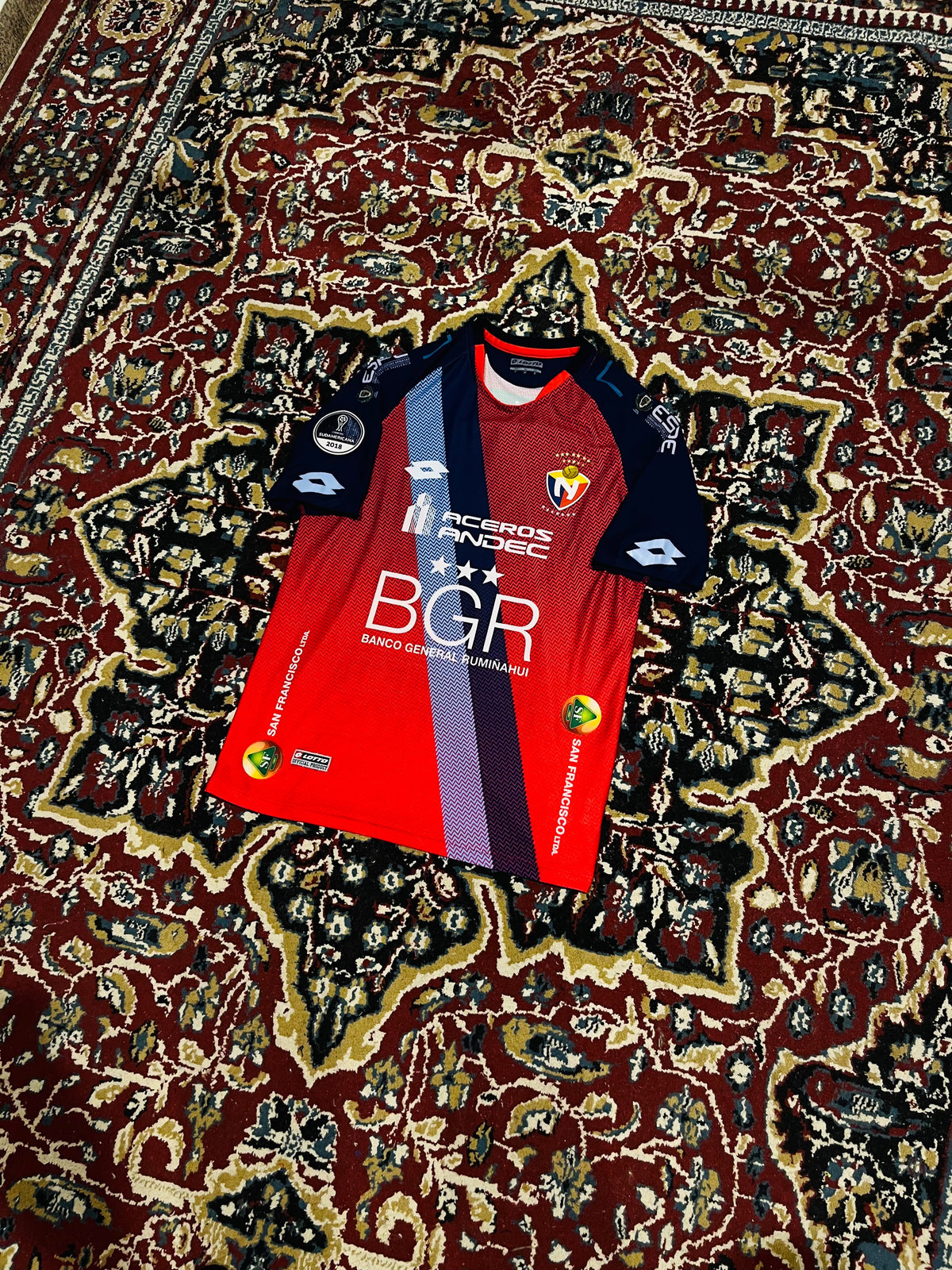 Camiseta El Nacional Sudamericana 2018 de Juego