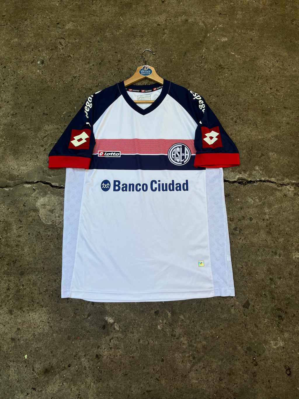 Camiseta San Lorenzo 2013 Lotto Suplente Original