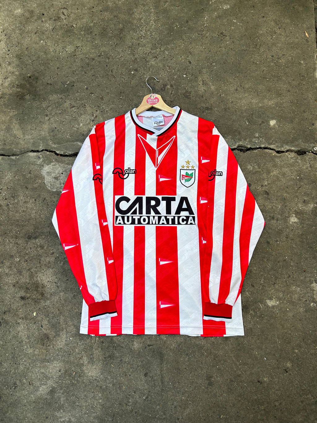 Camiseta Estudiantes 1997 Olan Manga Larga de Juego
