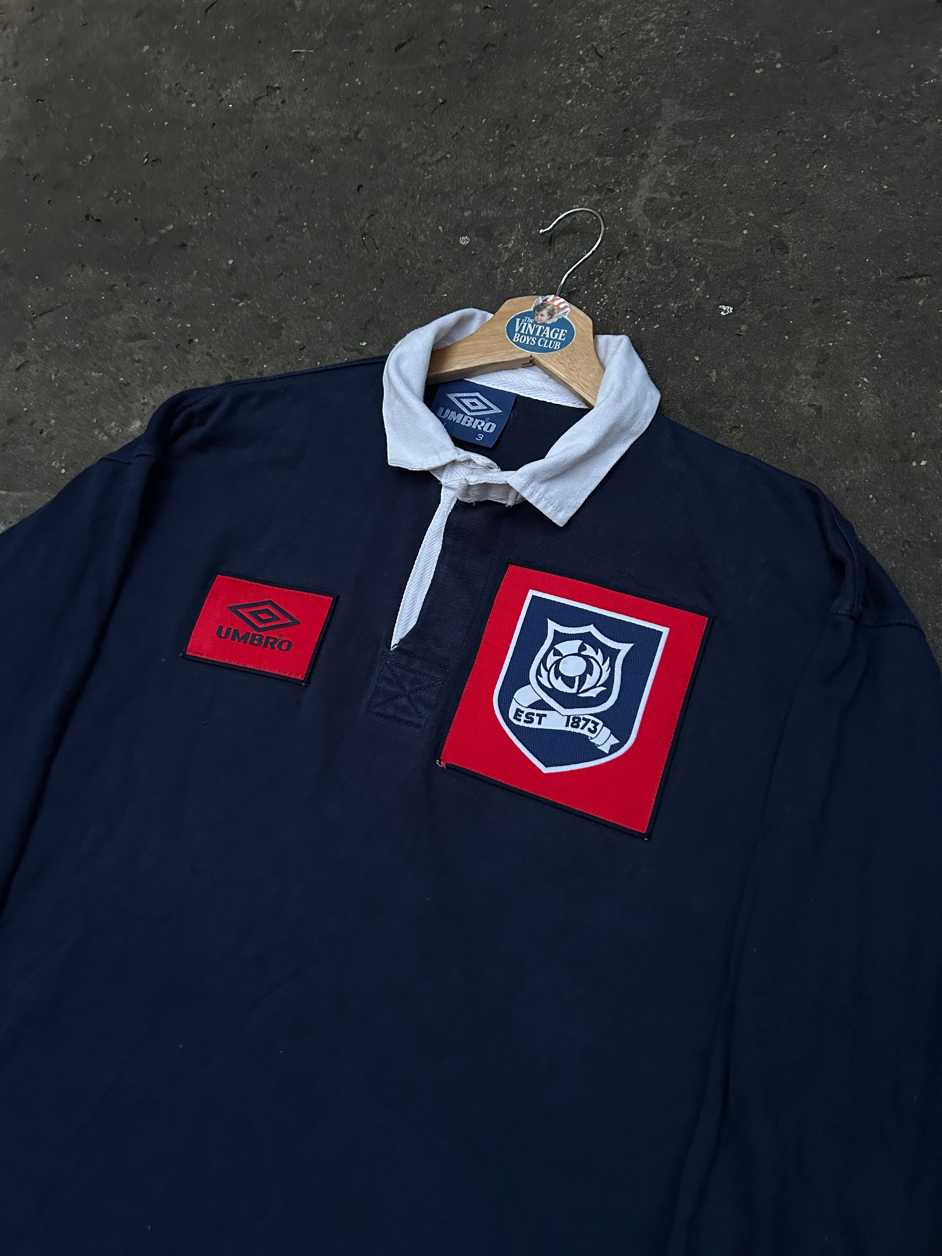 Camiseta Escocia Rugby Umbro 90s Original