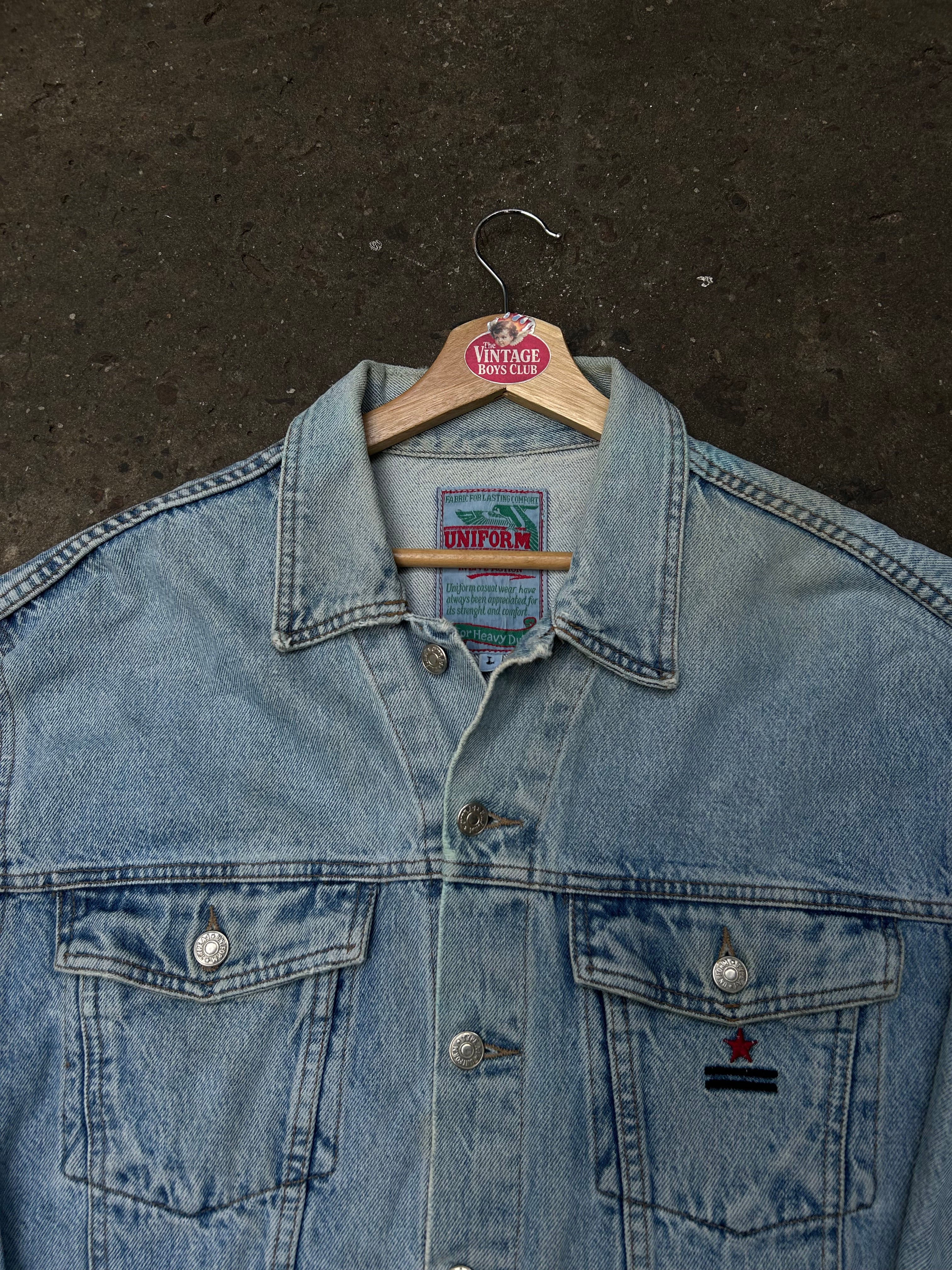 Campera Jean Uniform Vintage Original