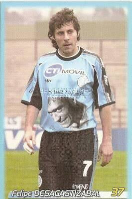 Camiseta Belgrano 2001 de Juego de felipe desagastizabal