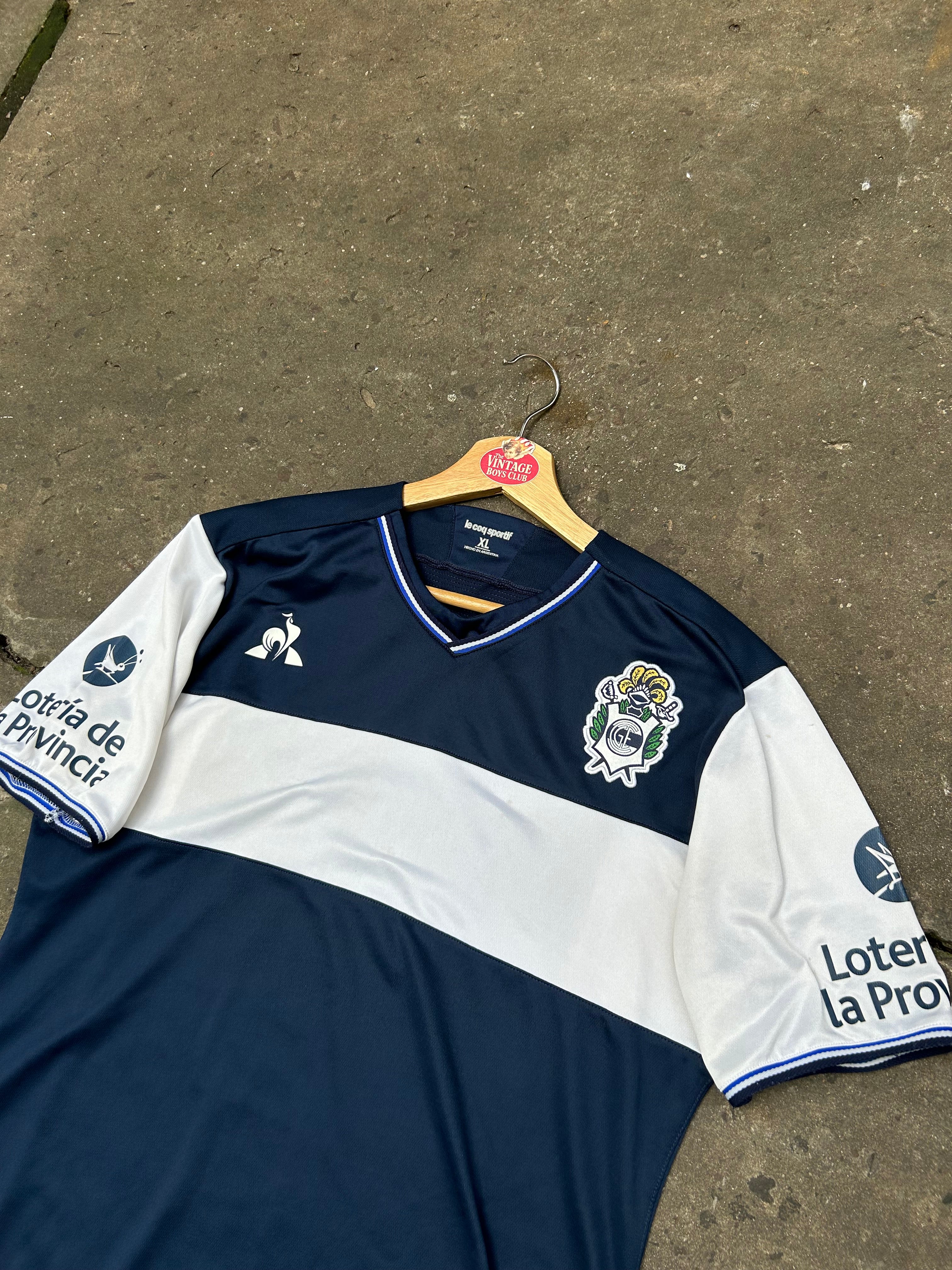 Camiseta Gimnasia Lecoq Suplente Original
