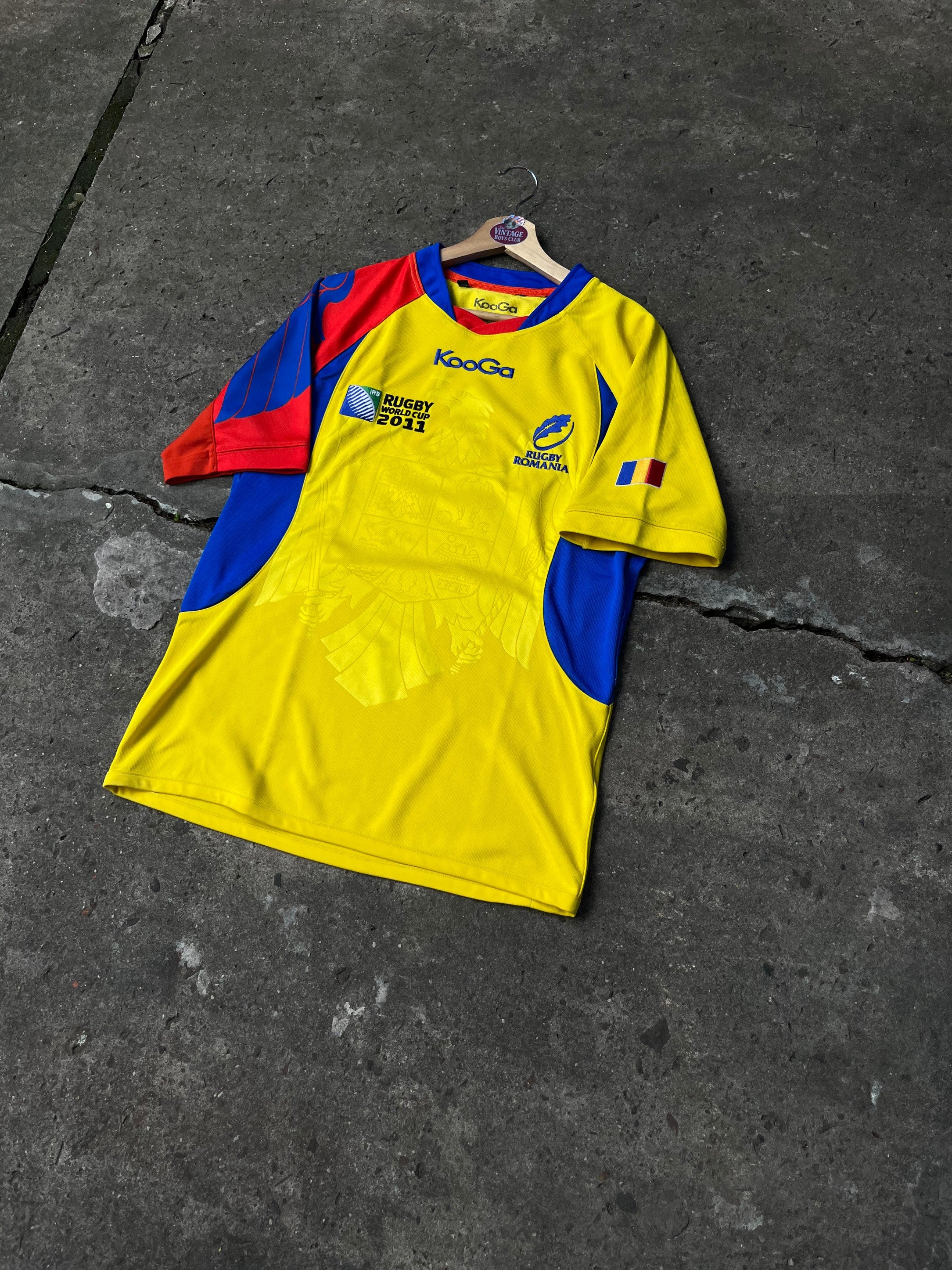 Camiseta Rumanía Mundial 2011 de Juego