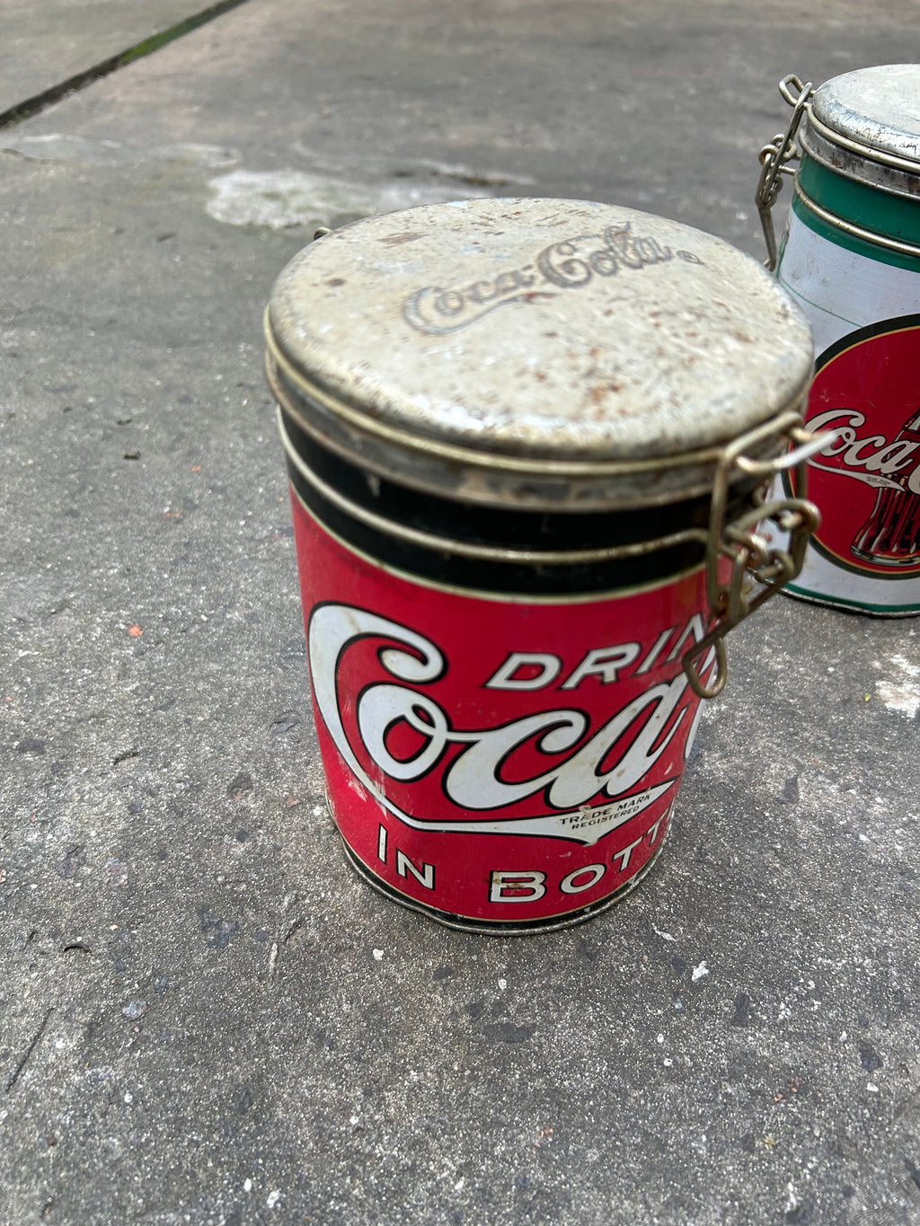 Latas de Coca-Cola Vintage Originales