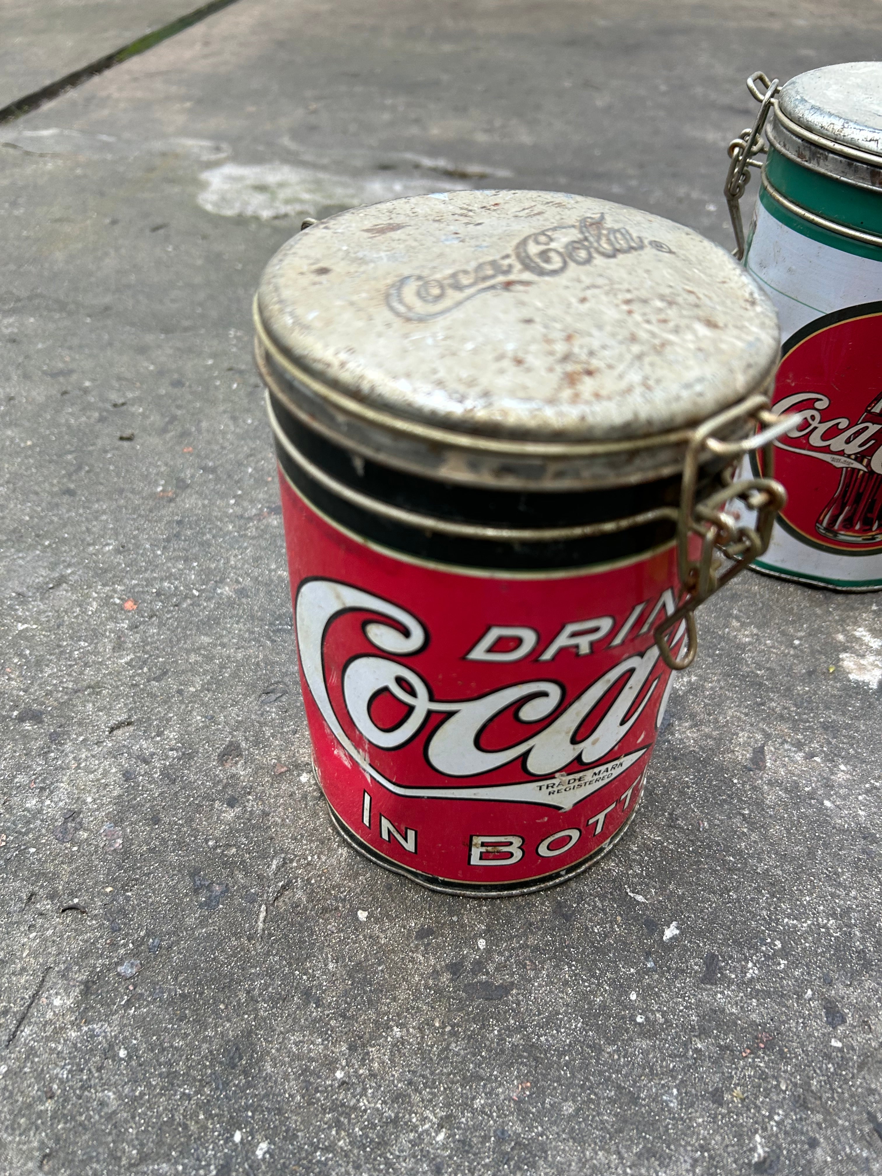 Latas de Coca-Cola Vintage Originales