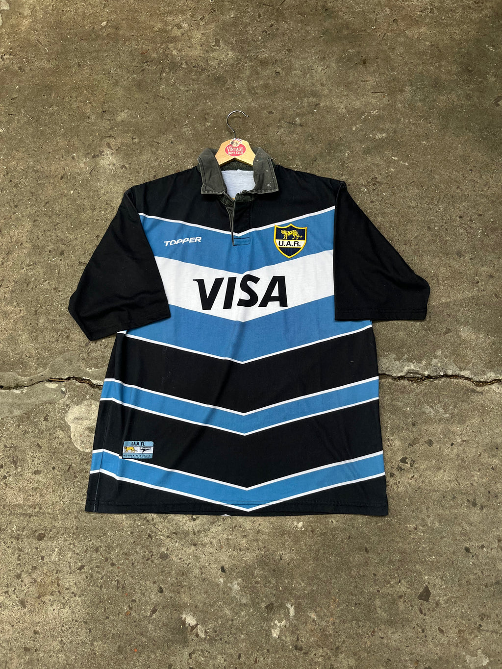 Camiseta Los Pumas 2001 Suplente Topper Original