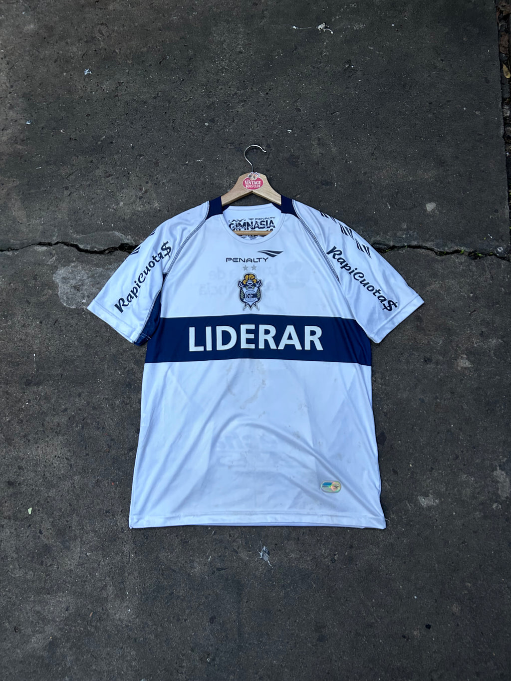 Camiseta Gimnasia Penalty 2012 de Juego
