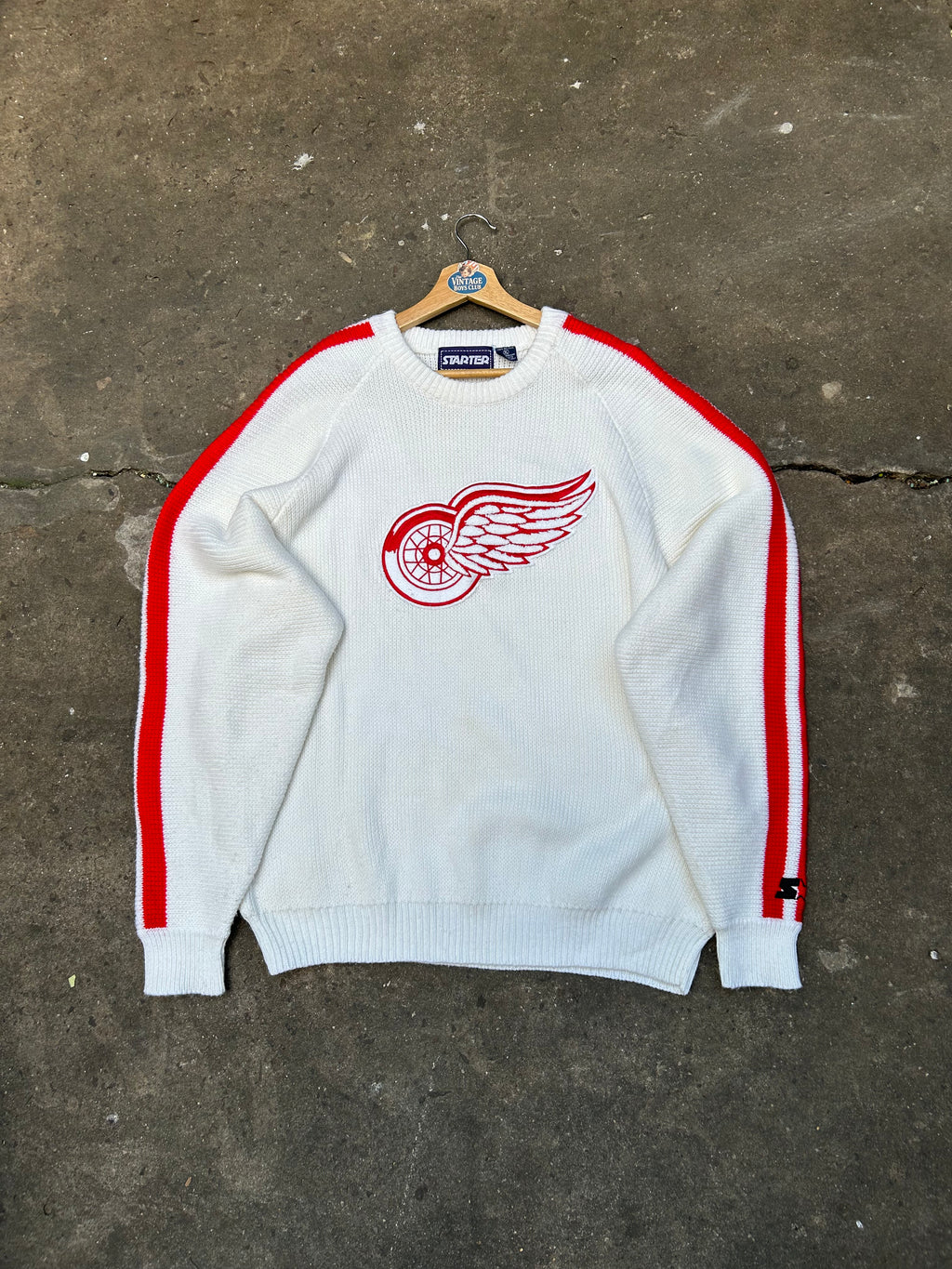 Suéter Detroit Red Wings NHL Starter 90s Original