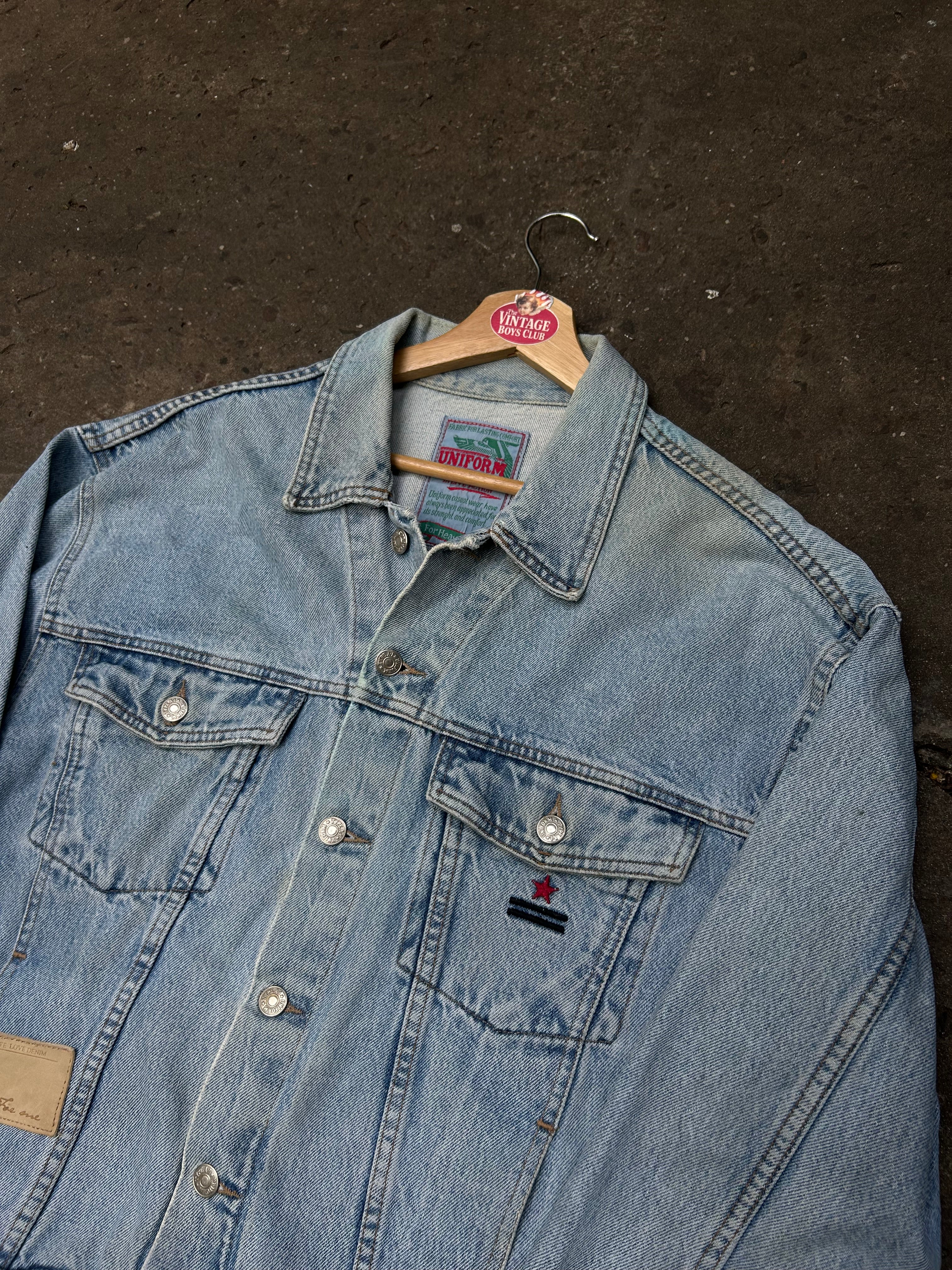 Campera Jean Uniform Vintage Original
