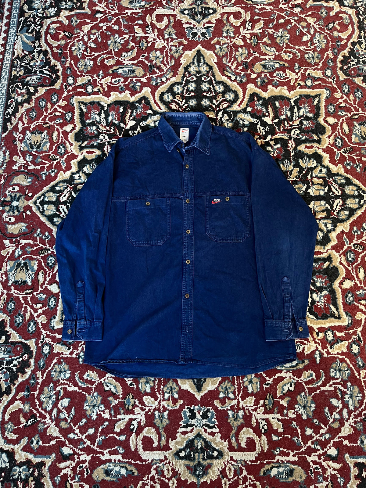 Camisa Nike 90s De Jean Vintage Original