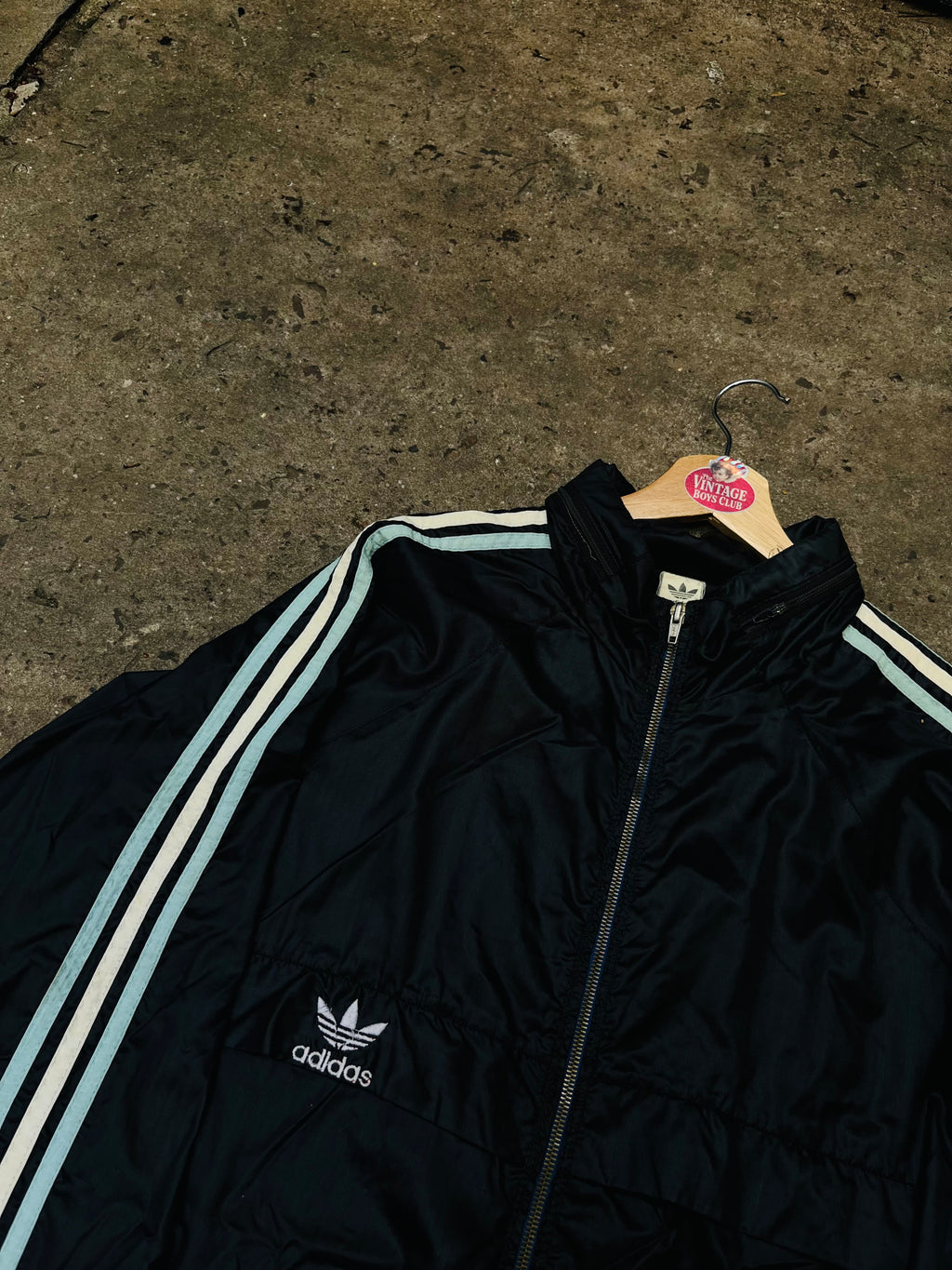 Campera Argentina 80s Adidas Rompeviento Original