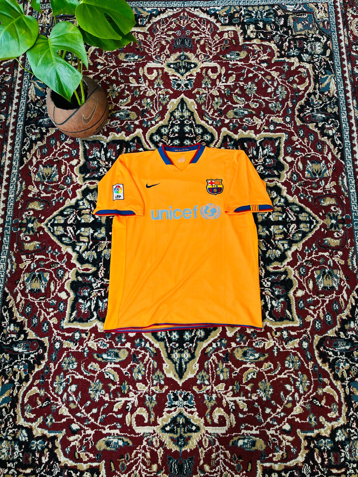 Camiseta Barcelona 2006 Ronaldinho Versión Jugador Original