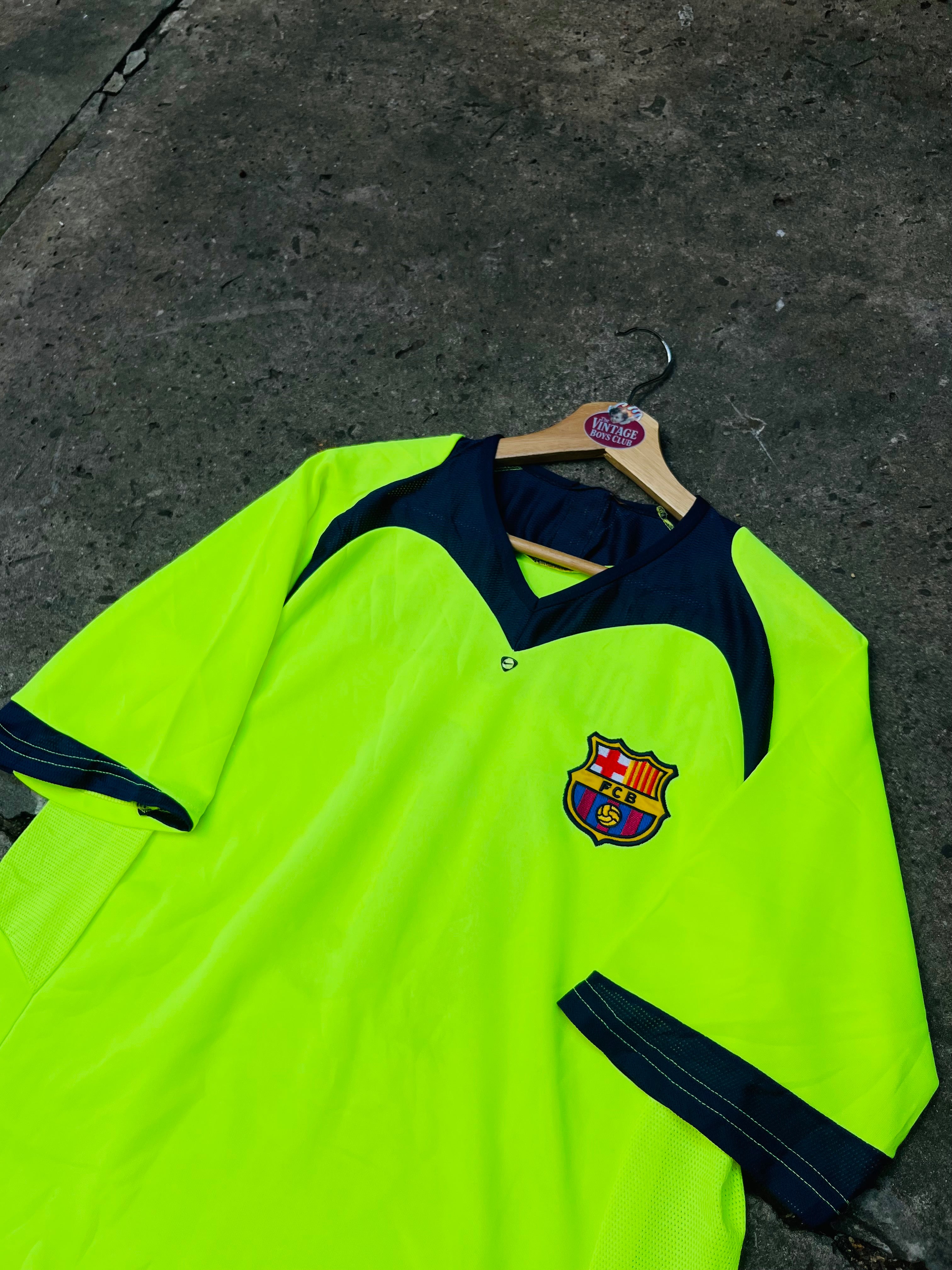 Camiseta Barcelona Fluor de Ronaldinho Original