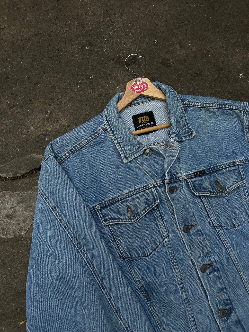 Campera Jean FUS USA Vintage Original