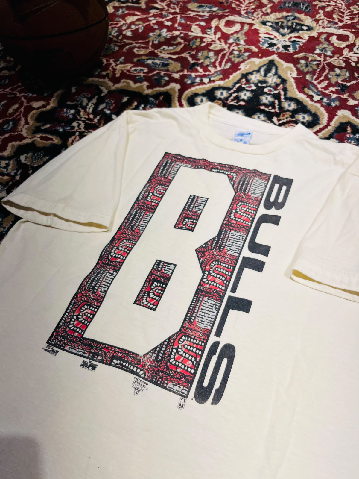 Remera Chicago Bulls Made In Usa 90s Original
