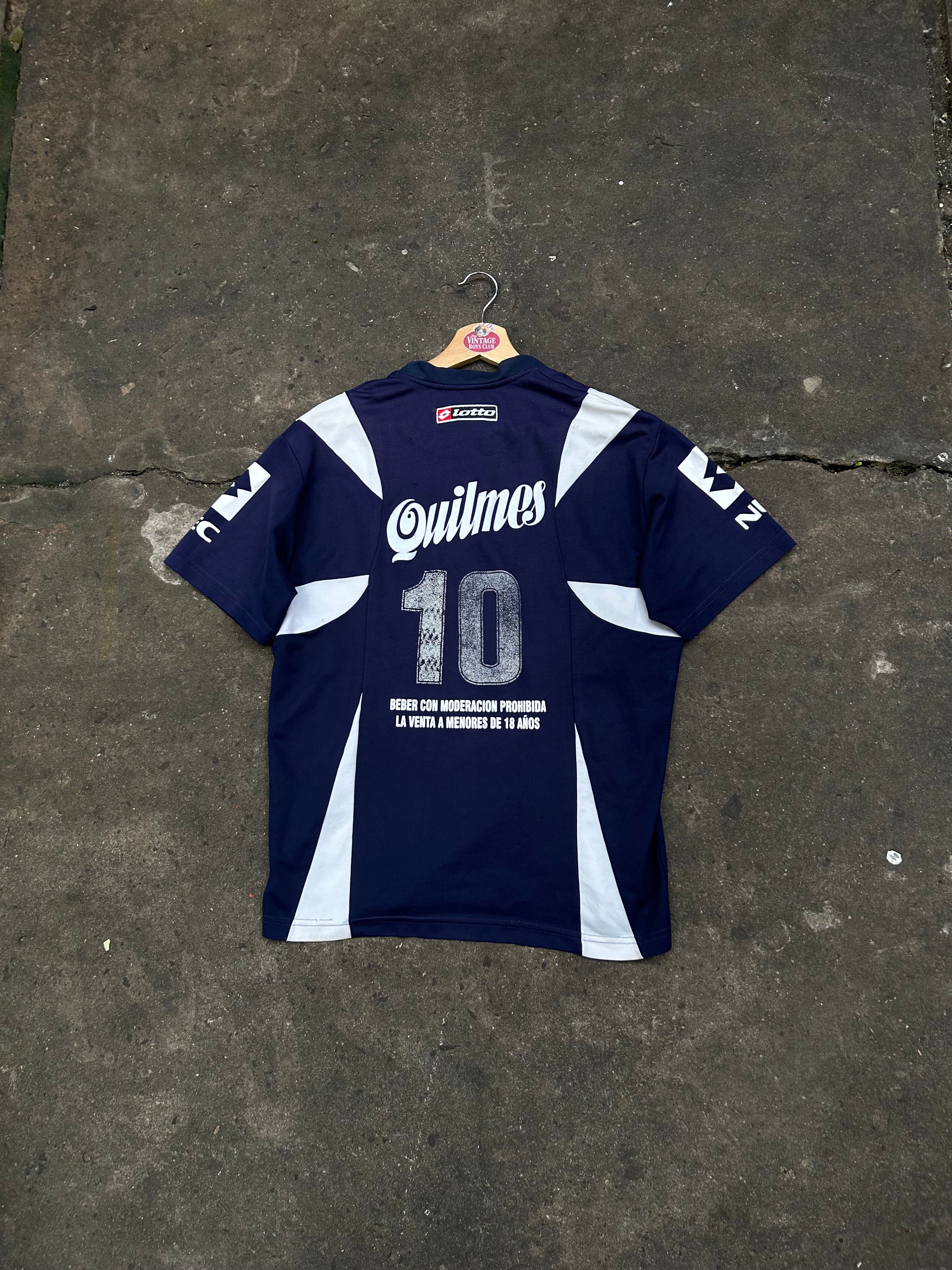 Camiseta Quilmes 2007 Suplente Lotto Original