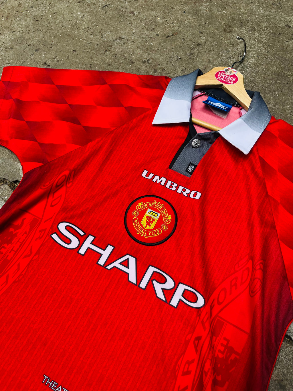 Camiseta Manchester United 1996/98 Umbro Original