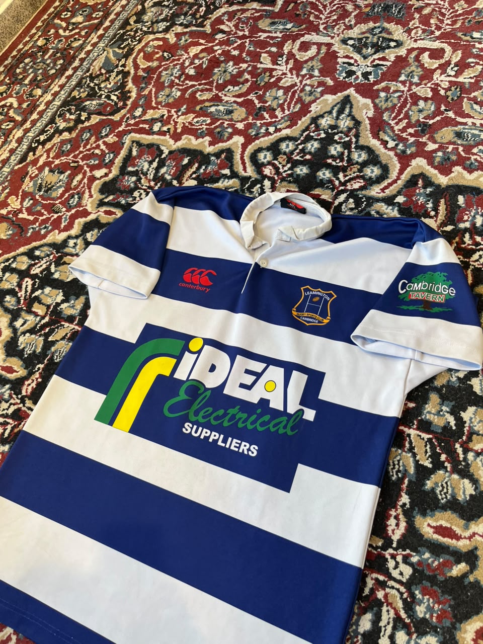 Camiseta Leamington Rugby Canterbury 90s Original