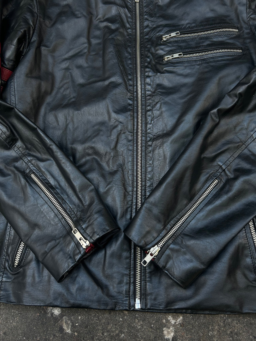 Campera de Cuero Vintage Original
