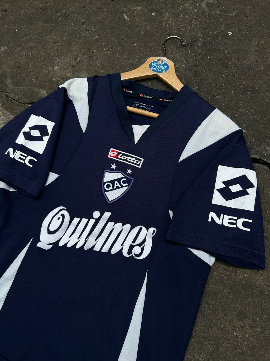 Camiseta Quilmes 2007 Suplente Lotto Original