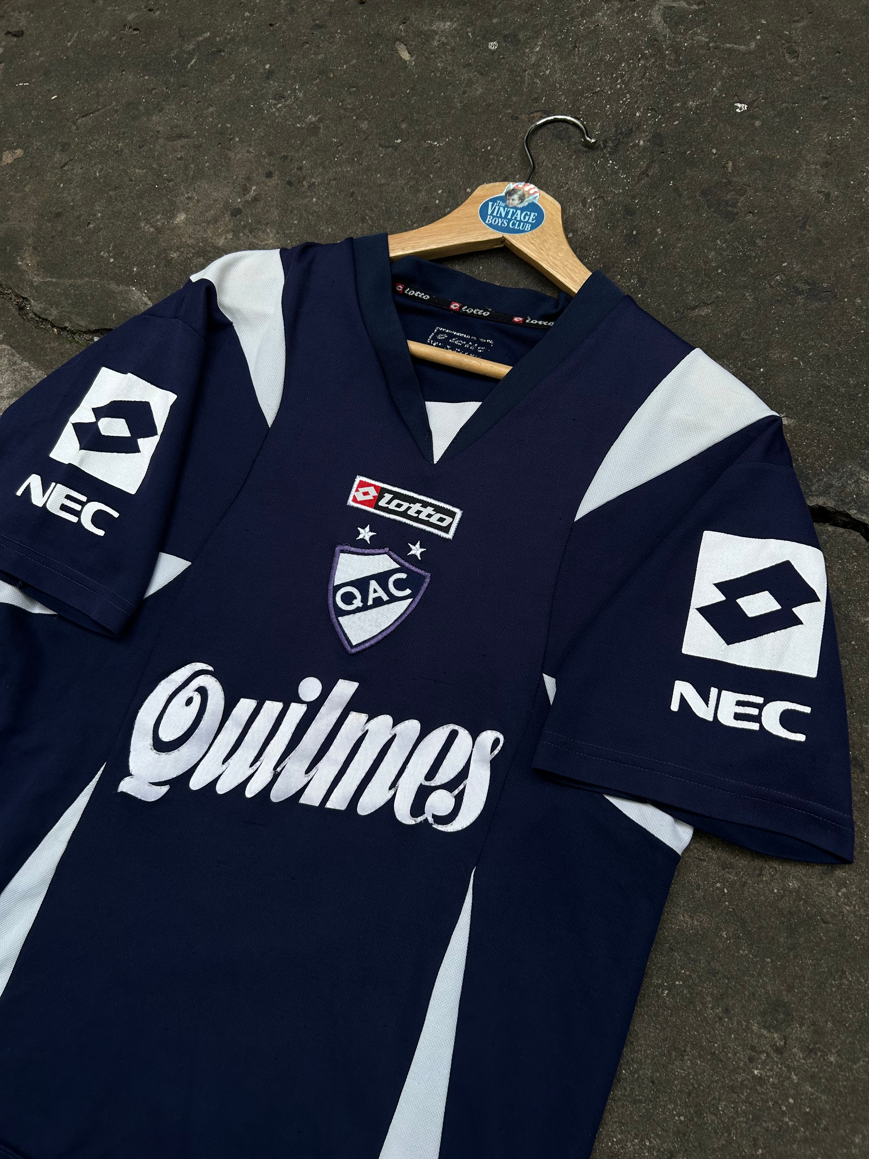 Camiseta Quilmes 2007 Suplente Lotto Original