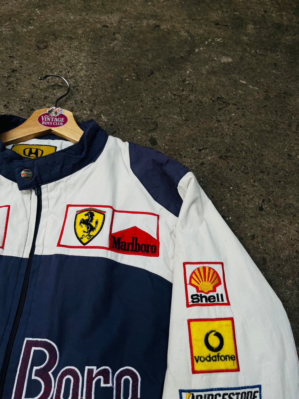 Campera Ferrari x Marlboro Vintage