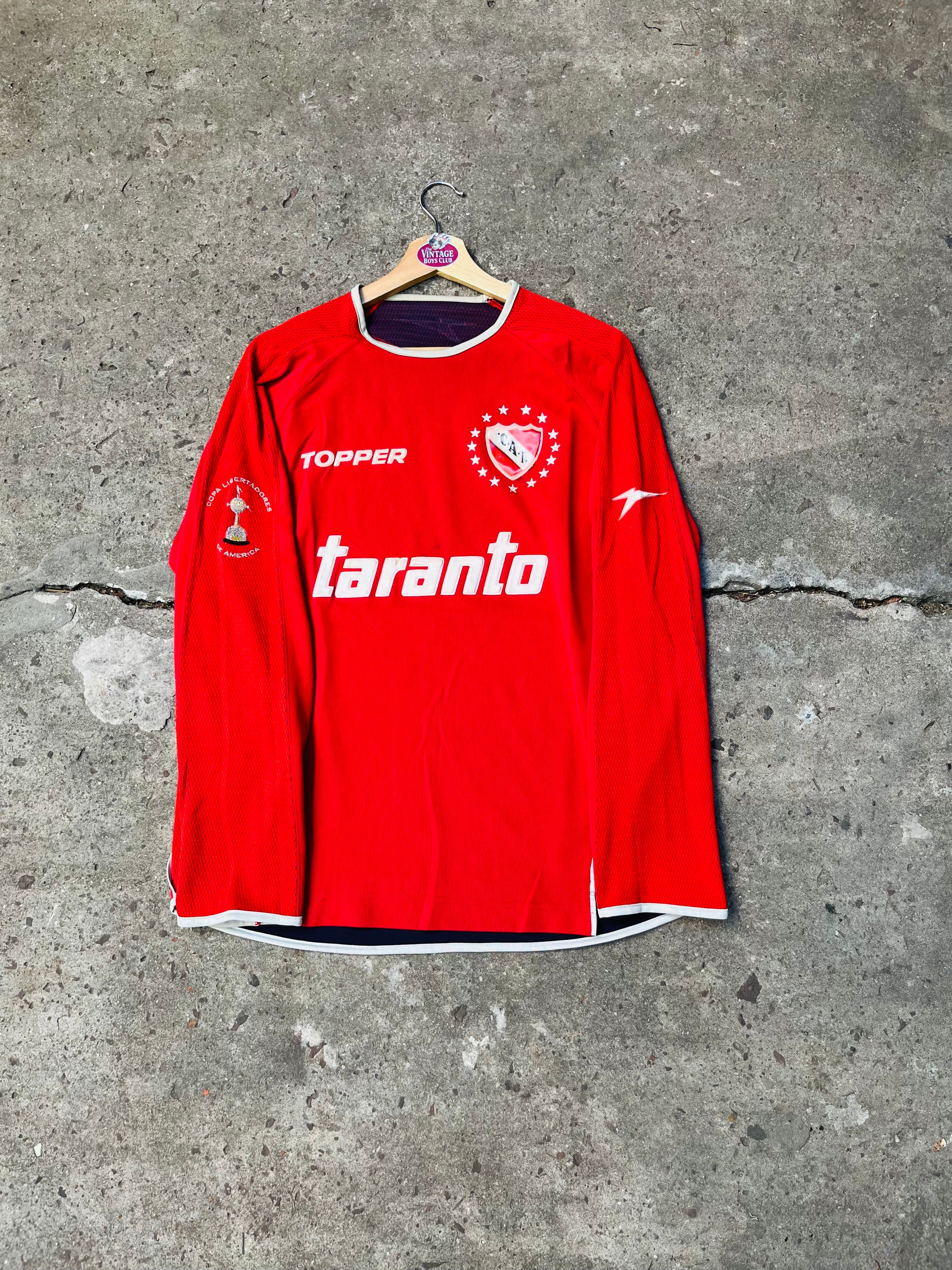 Camiseta Independiente 2003 Libertadores de Juego de Castillo