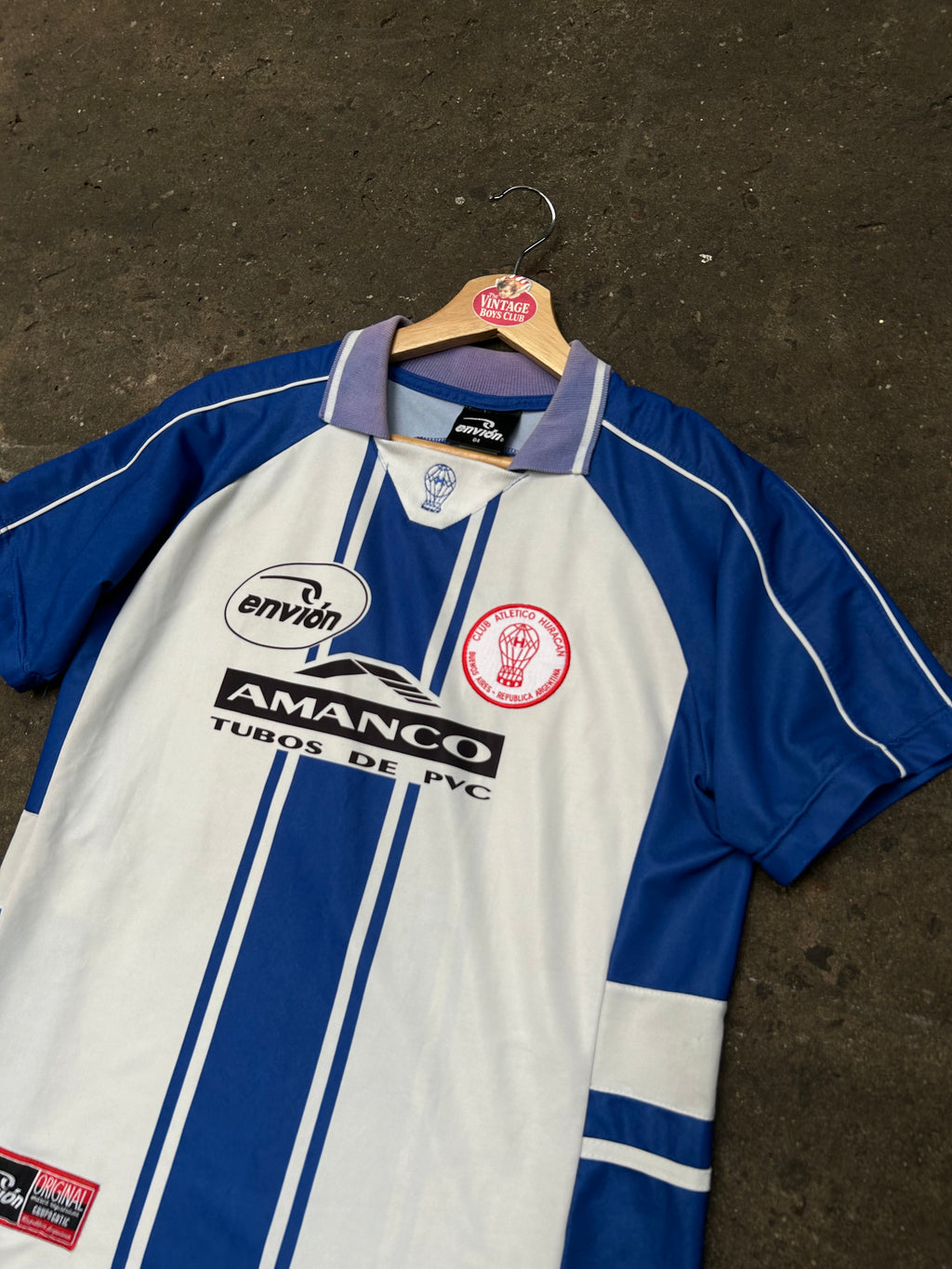 Camiseta Huracan 99' Envion Suplente Original
