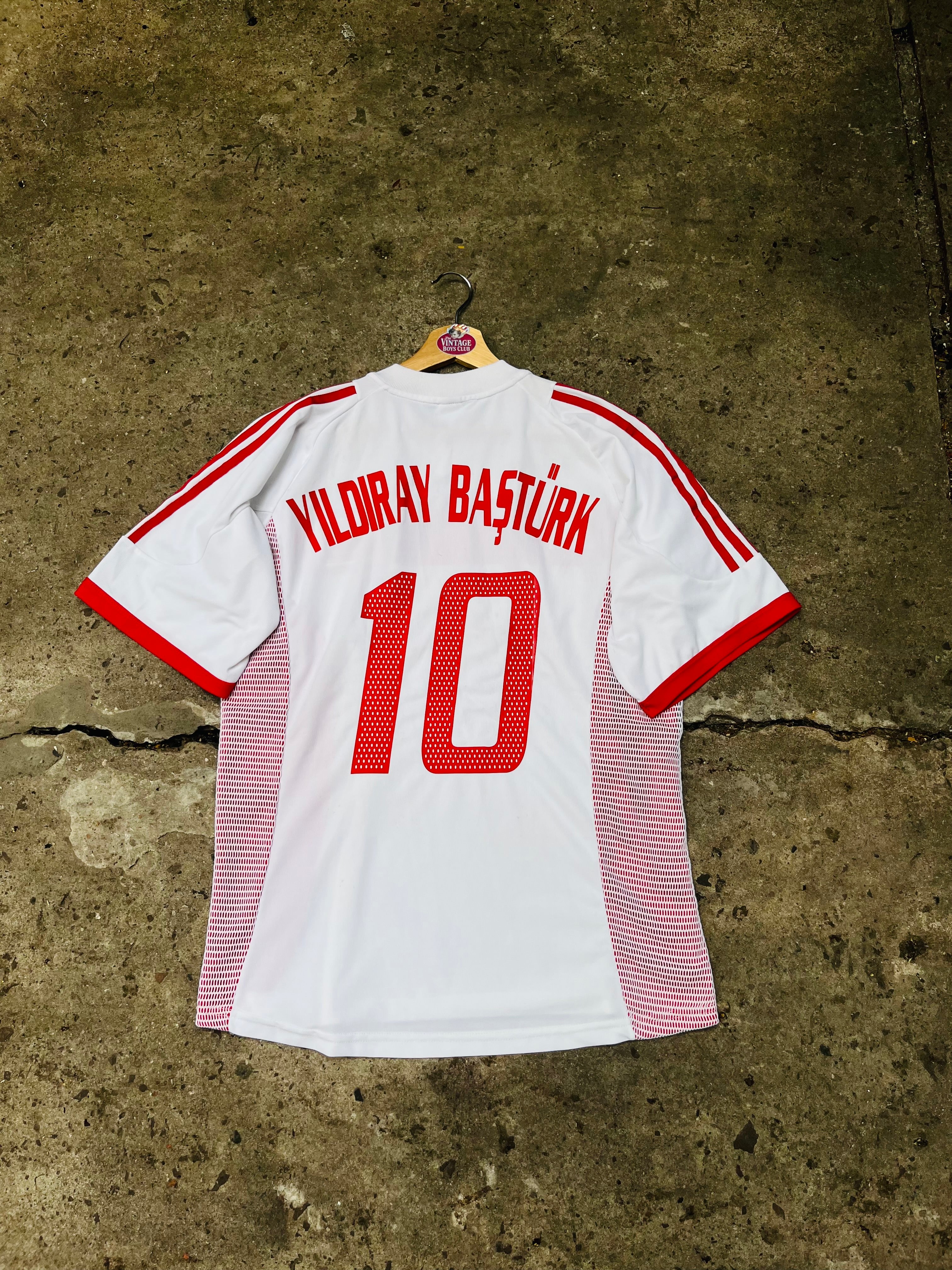 Camiseta Turquía 2002 De Utilería de Yildiray Basturk Original