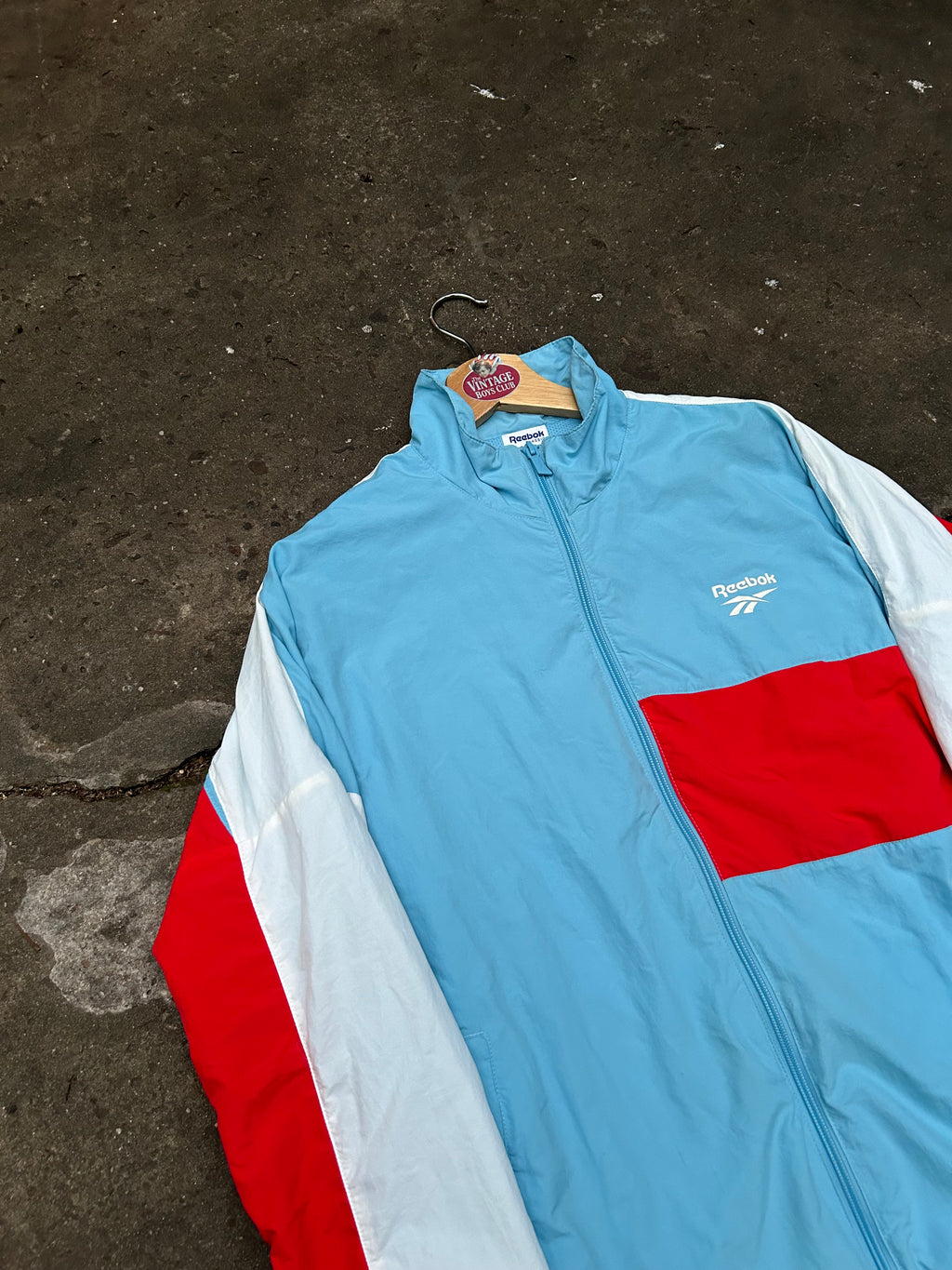 Campera Reebok Big Logo Rompeviento Original