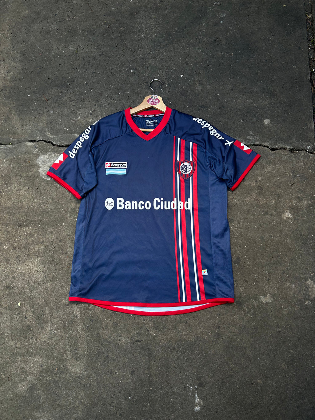 Camiseta San Lorenzo 2014 Alternativa Lotto Original
