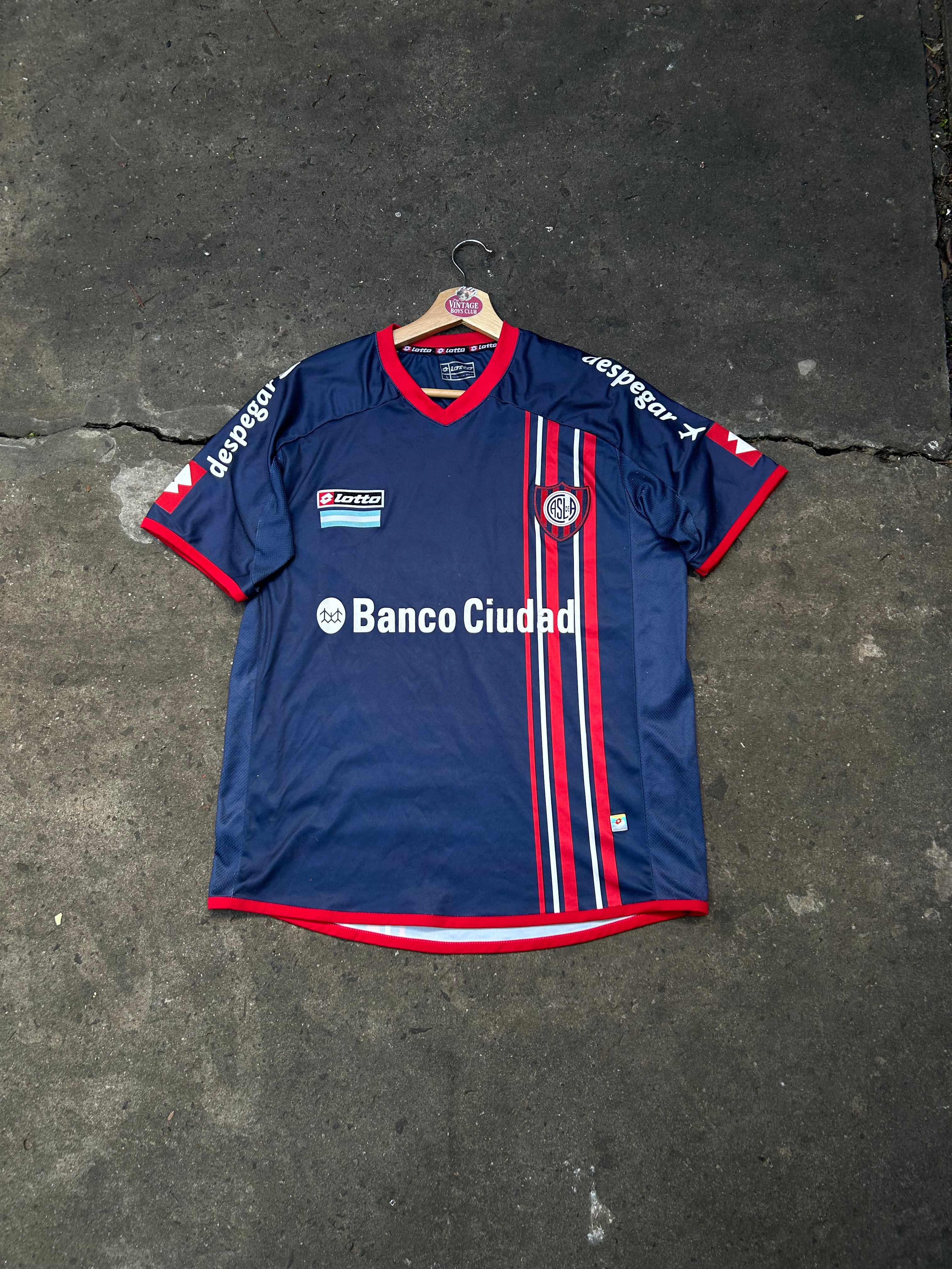 Camiseta San Lorenzo 2014 Alternativa Lotto Original