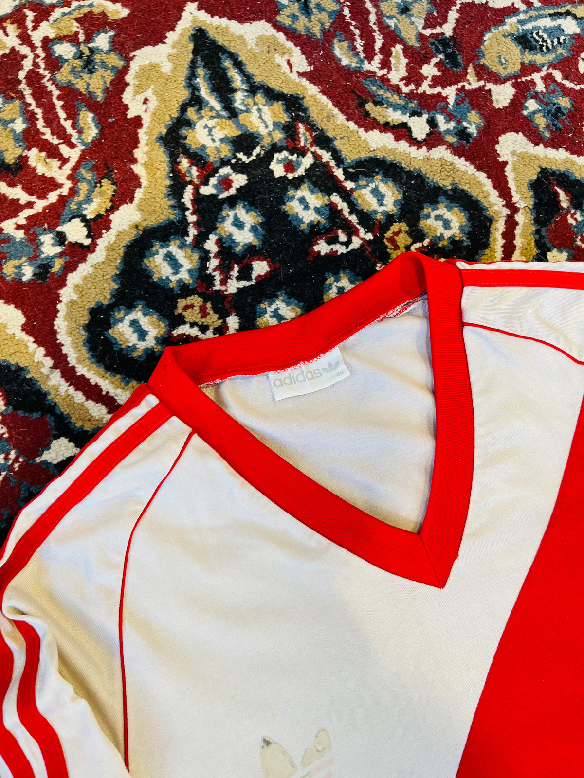 Camiseta River 1984/85 Manga Larga Adidas Original