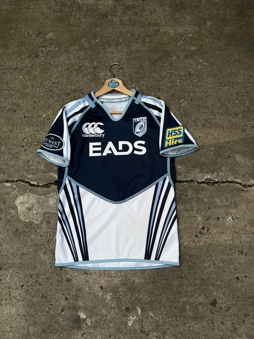 Camiseta Blues Canterbury Versión Jugador Original