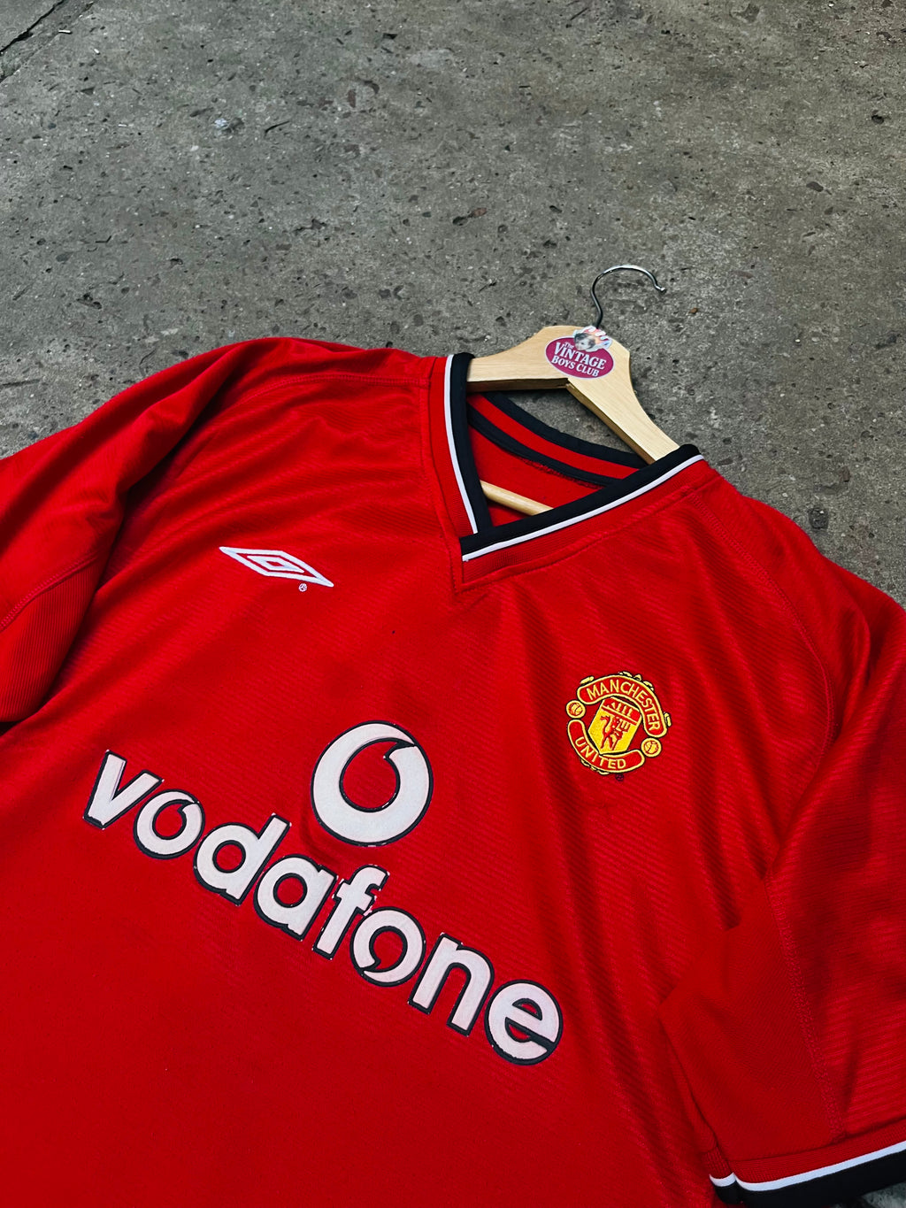 Camiseta Manchester United 2000 de Beckham Original