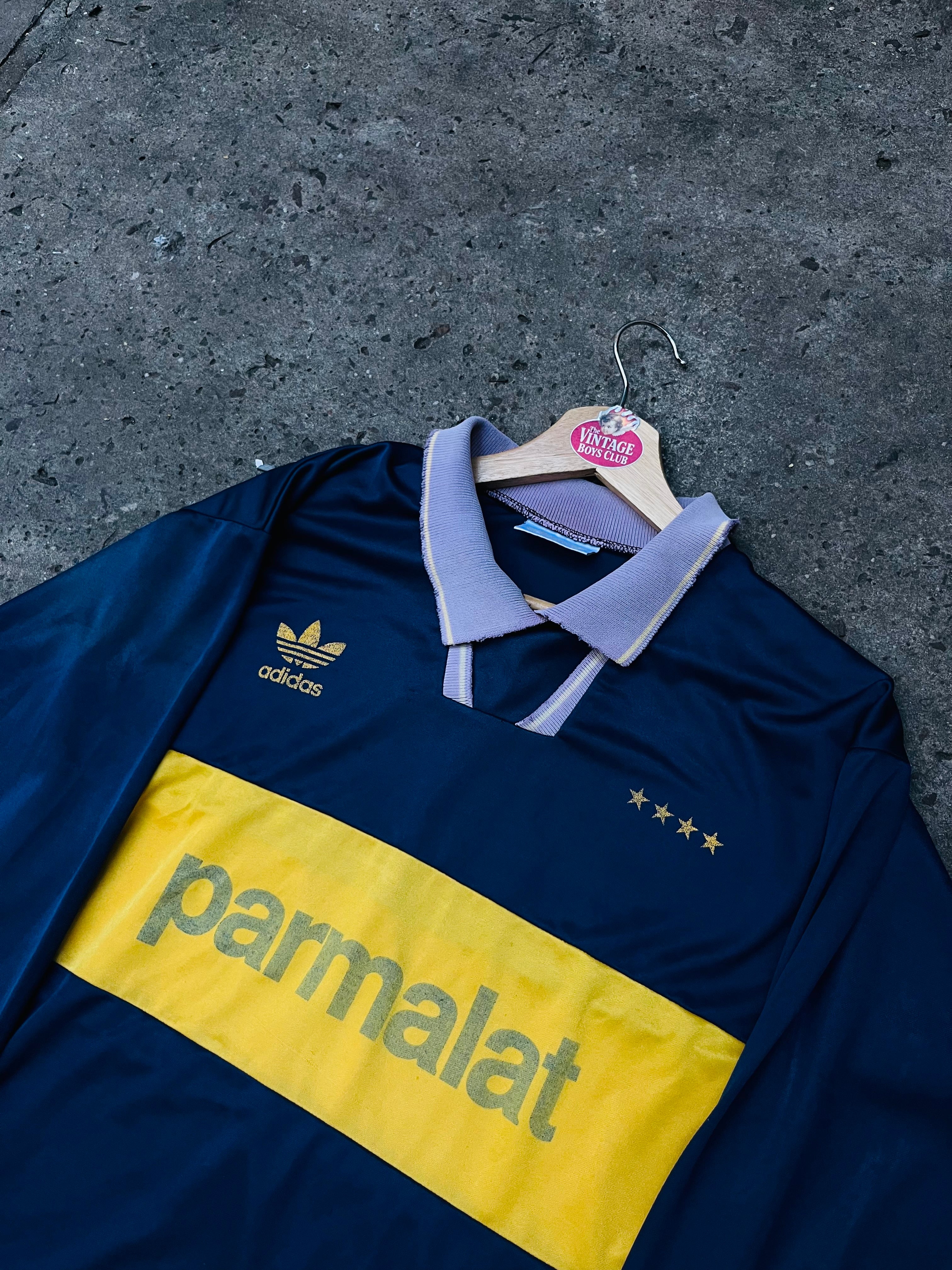 Camiseta Boca 93' Adidas Prototipo Manga Larga Original