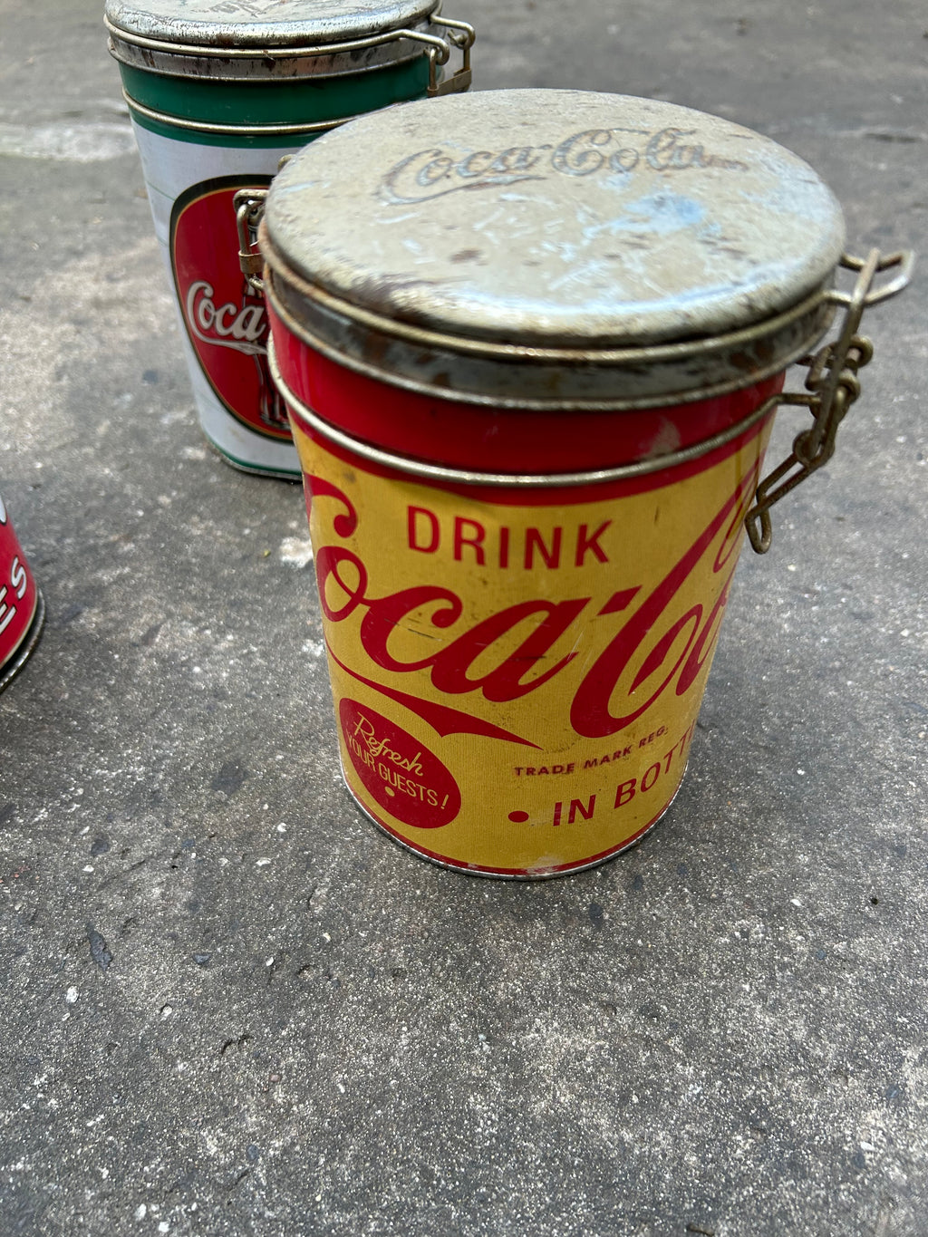 Latas de Coca-Cola Vintage Originales