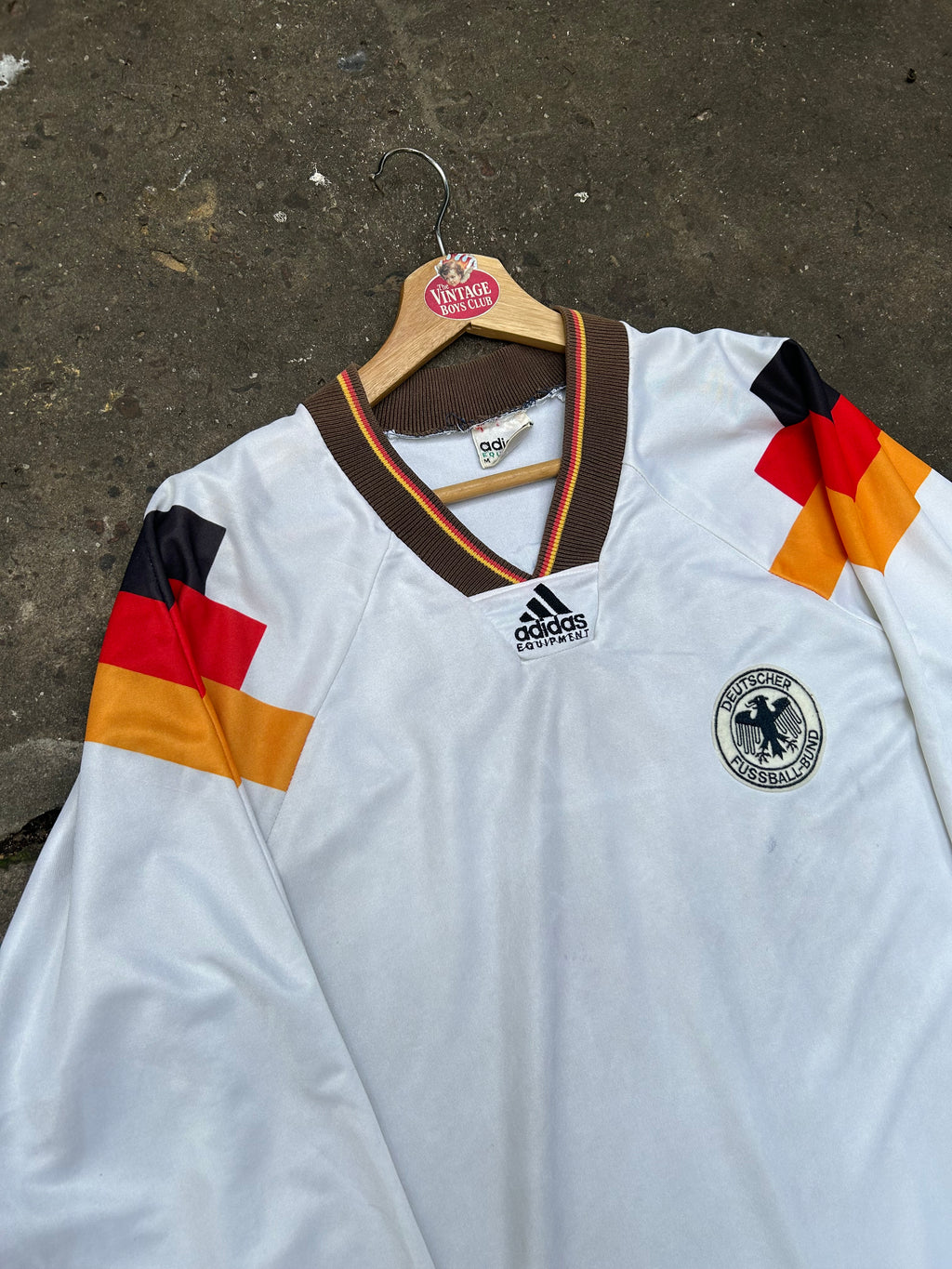 Camiseta Alemania 93' Titular Manga Larga Original