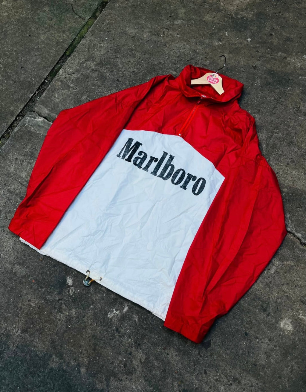 Buzo Marlboro 90s Vintage Impermeable Original
