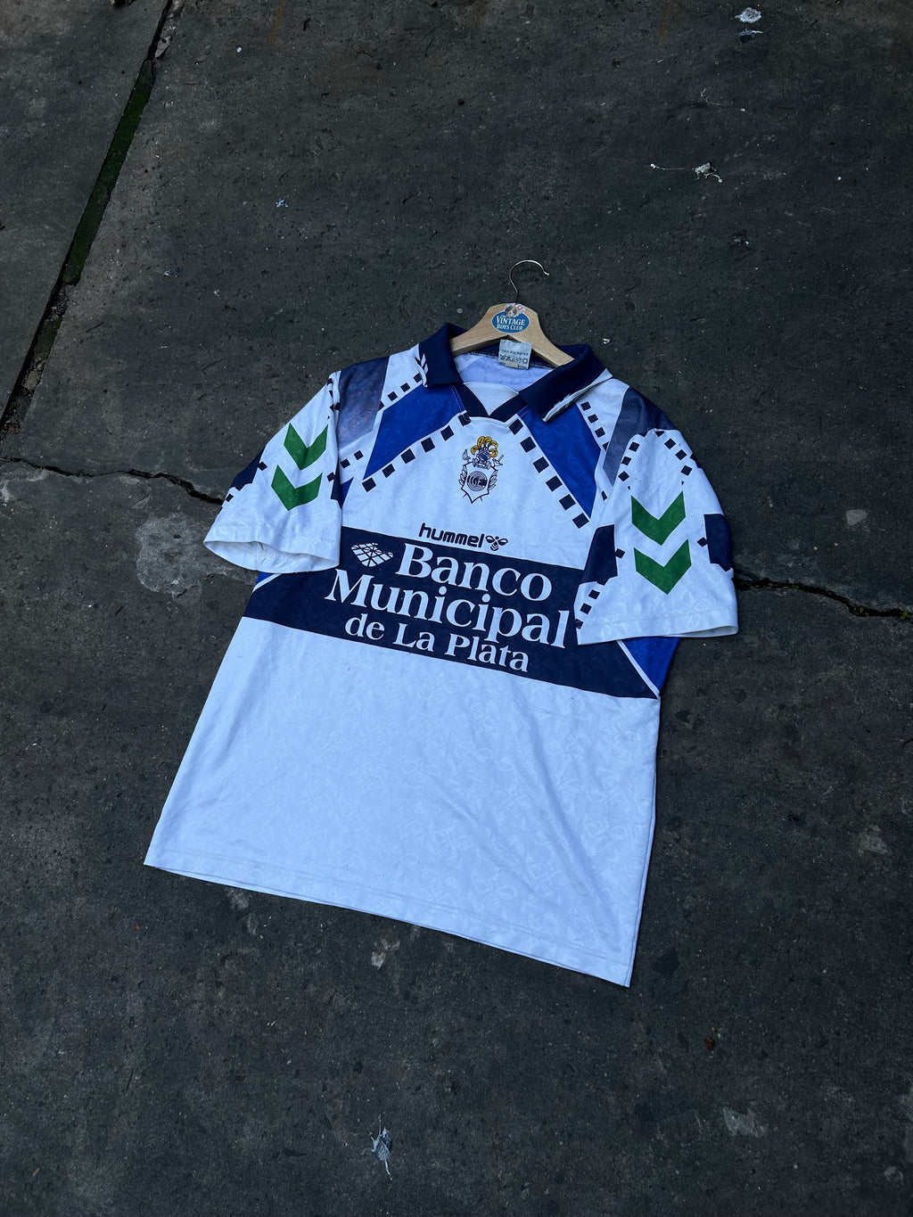 Camiseta Gimnasia Hummel 1996 Titular Original